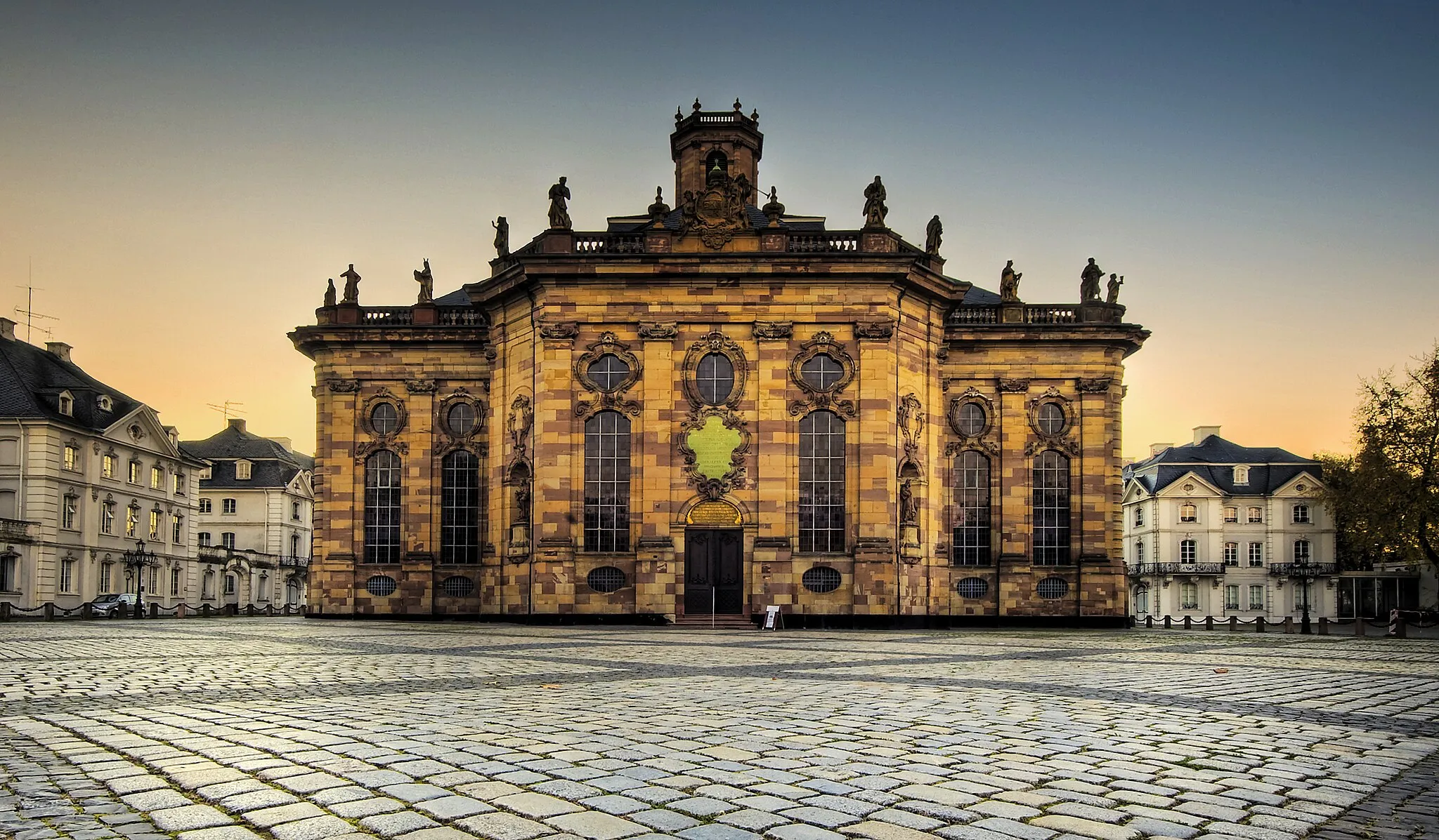 Photo showing: The Ludwigskirche  (Ludwig Church) in Saarbrücken. Saarbrücken Ludwigskirche