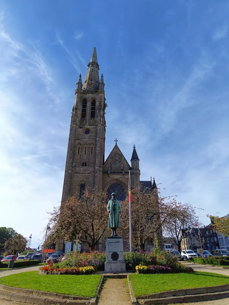 Photo showing: Church of Saint Martin, Arlon, October 2023.