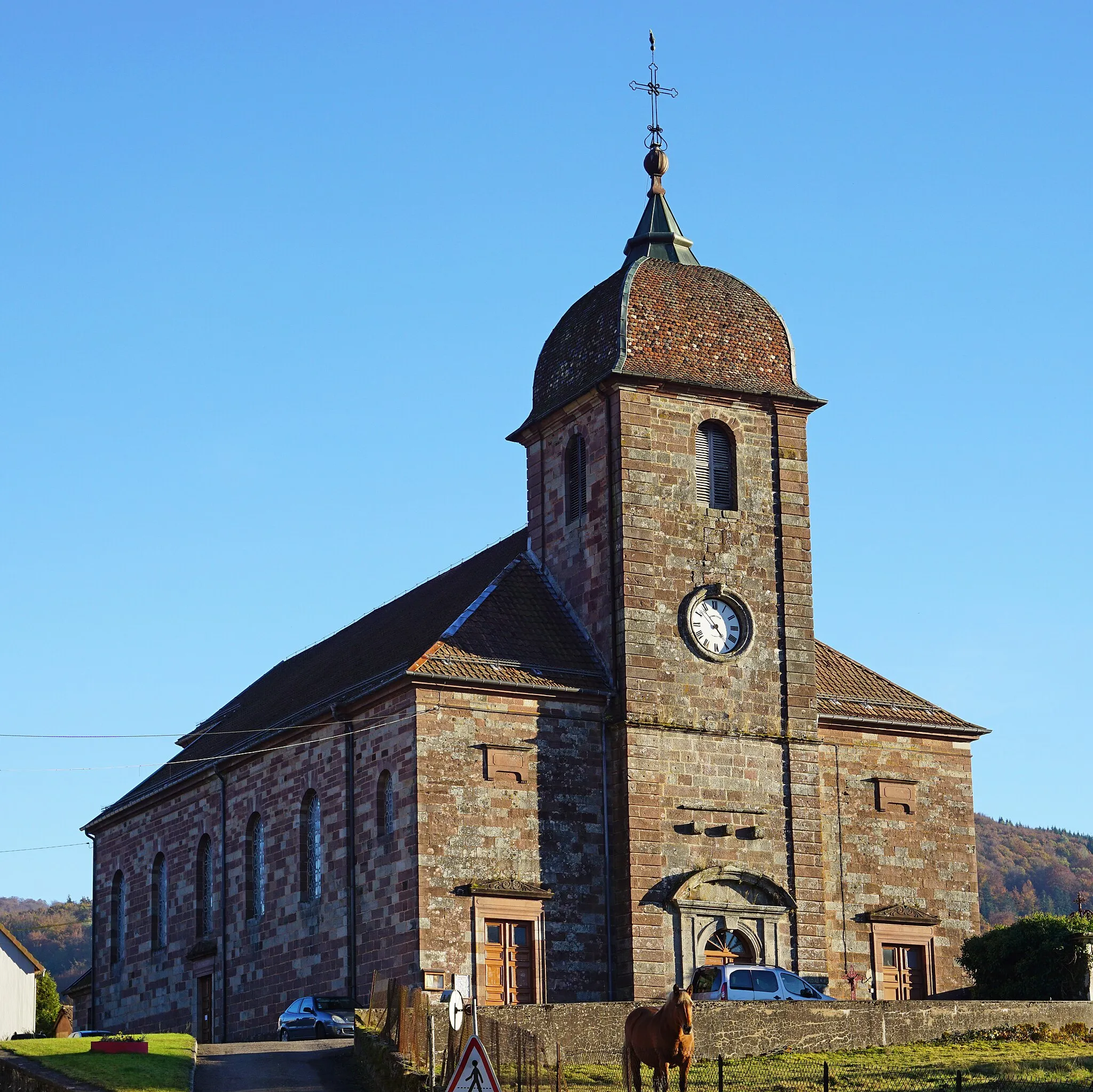 Photo showing: L'église Saint-Antide de Fresse.