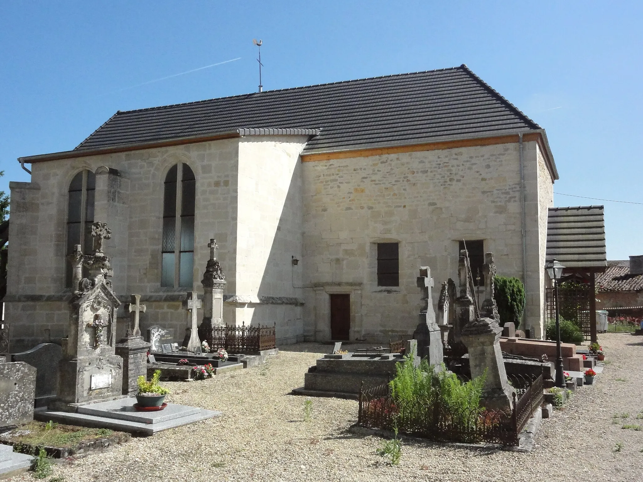 Photo showing: Sainte-Livière (Haute-Marne) église