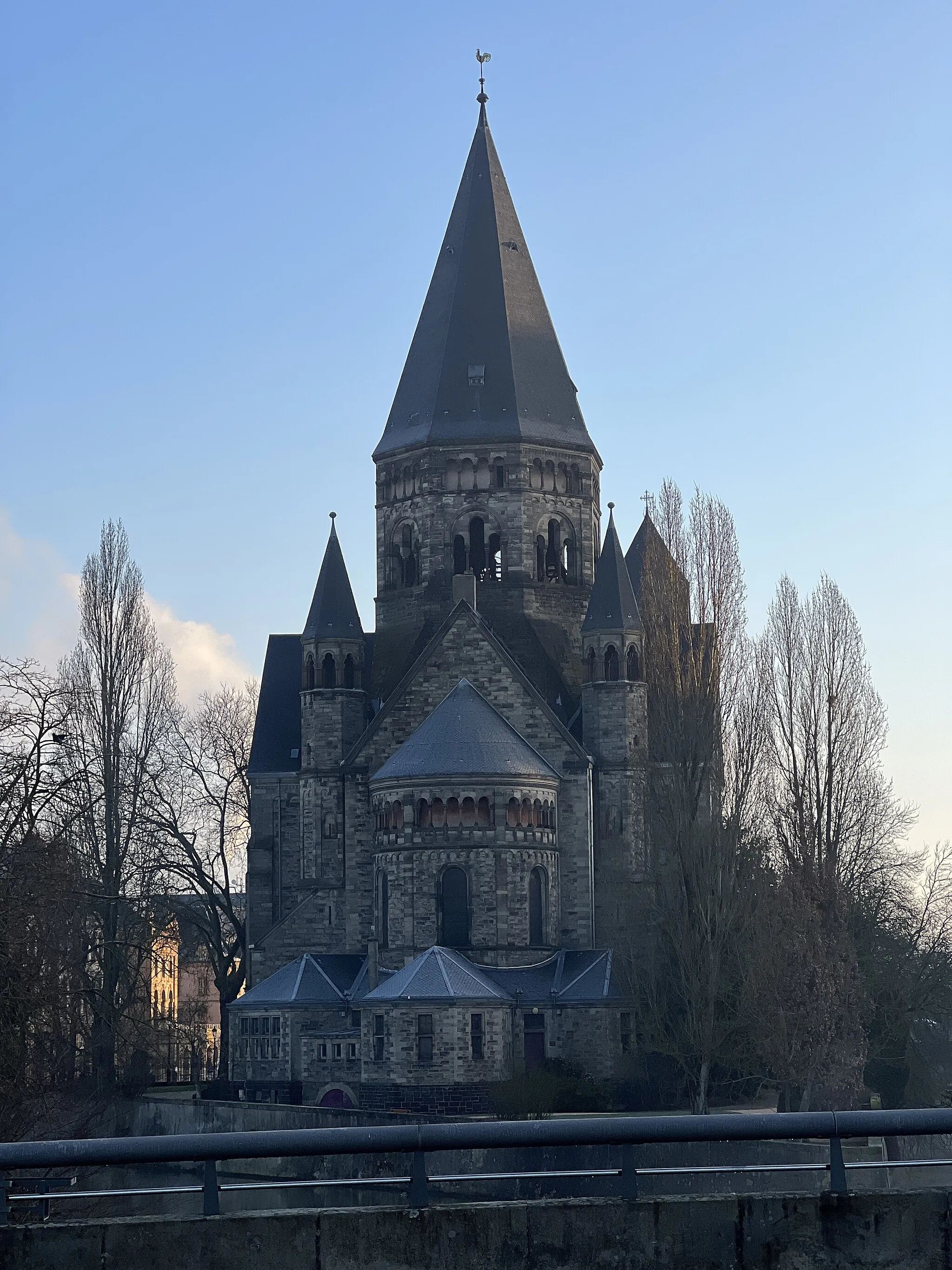 Photo showing: Temple Neuf, Metz.