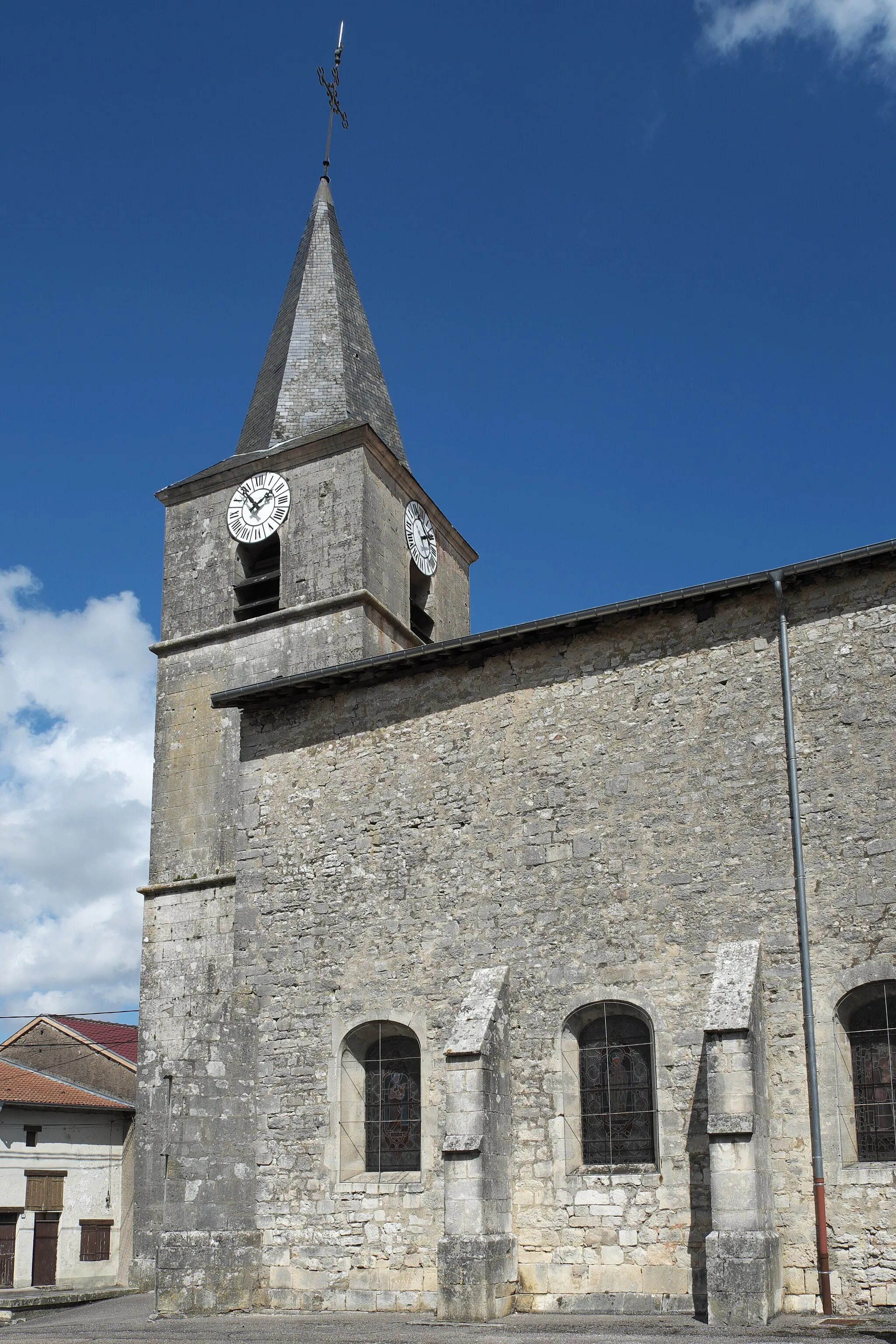 Photo showing: Church in Tréveray in the Meuse département (Lorraine, France)