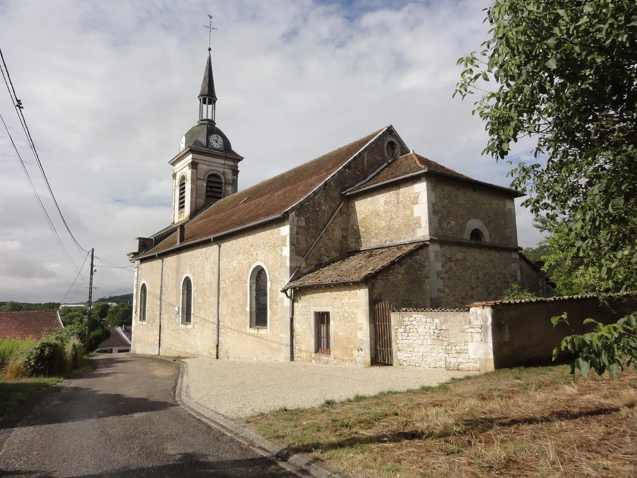 Photo showing: Ménil-la-Horgne (Meuse) église