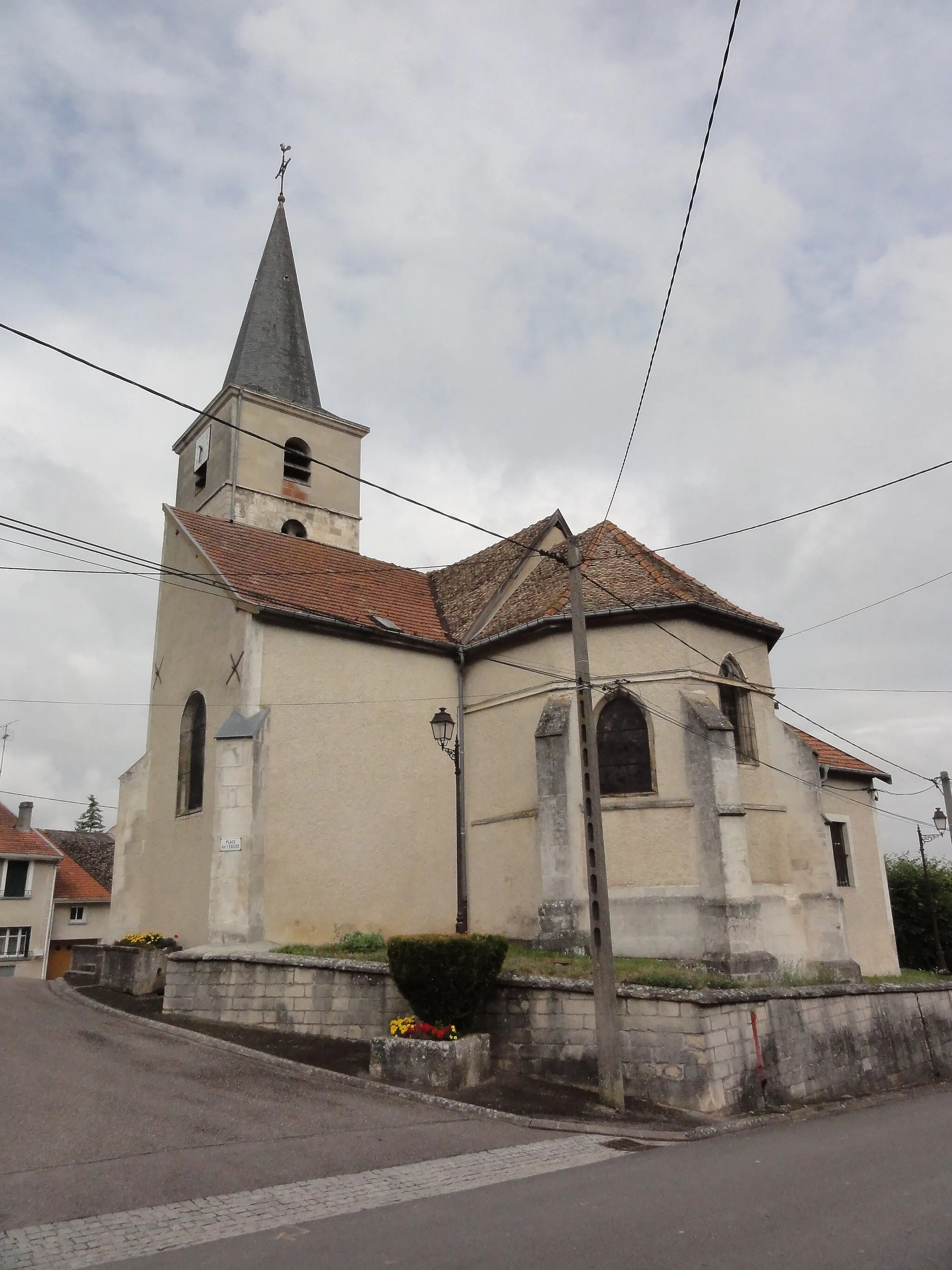 Photo showing: Saint-Germain-sur-Meuse (Meuse) église