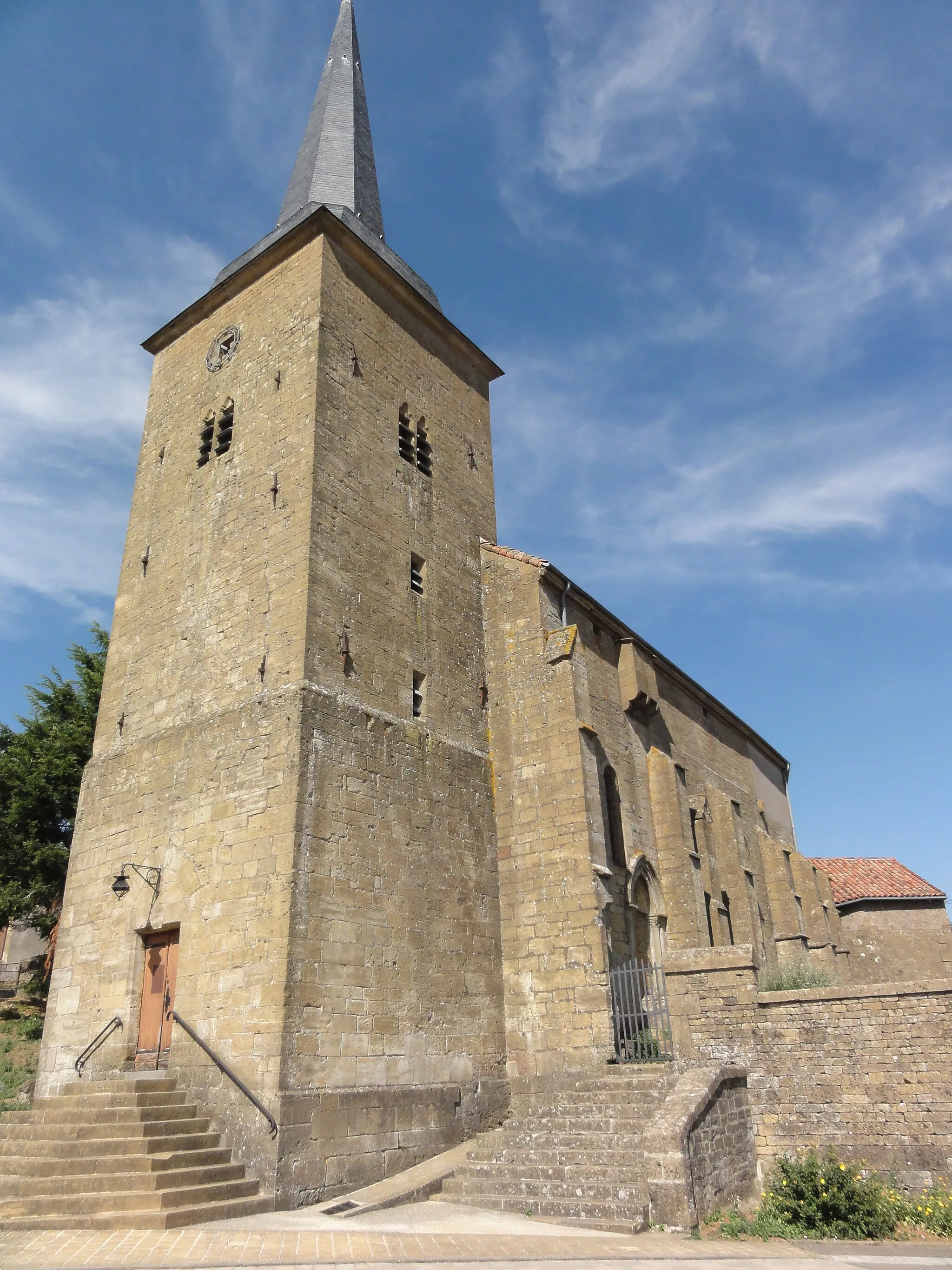 Photo showing: Fresnois-la-Montagne (Meurthe-et-M.) église