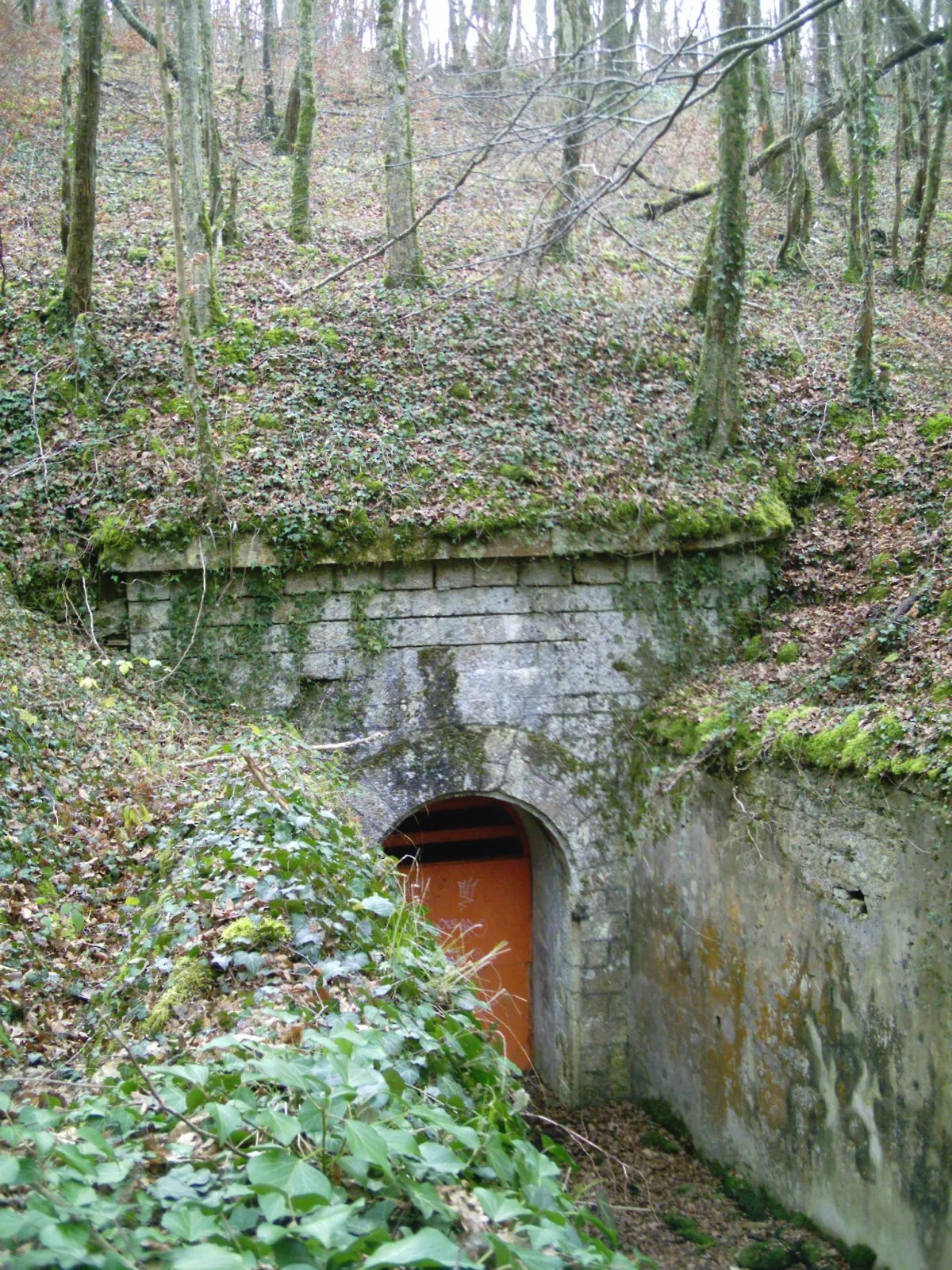 Photo showing: Accès souterrain de la poudrière de Bois sous Roche