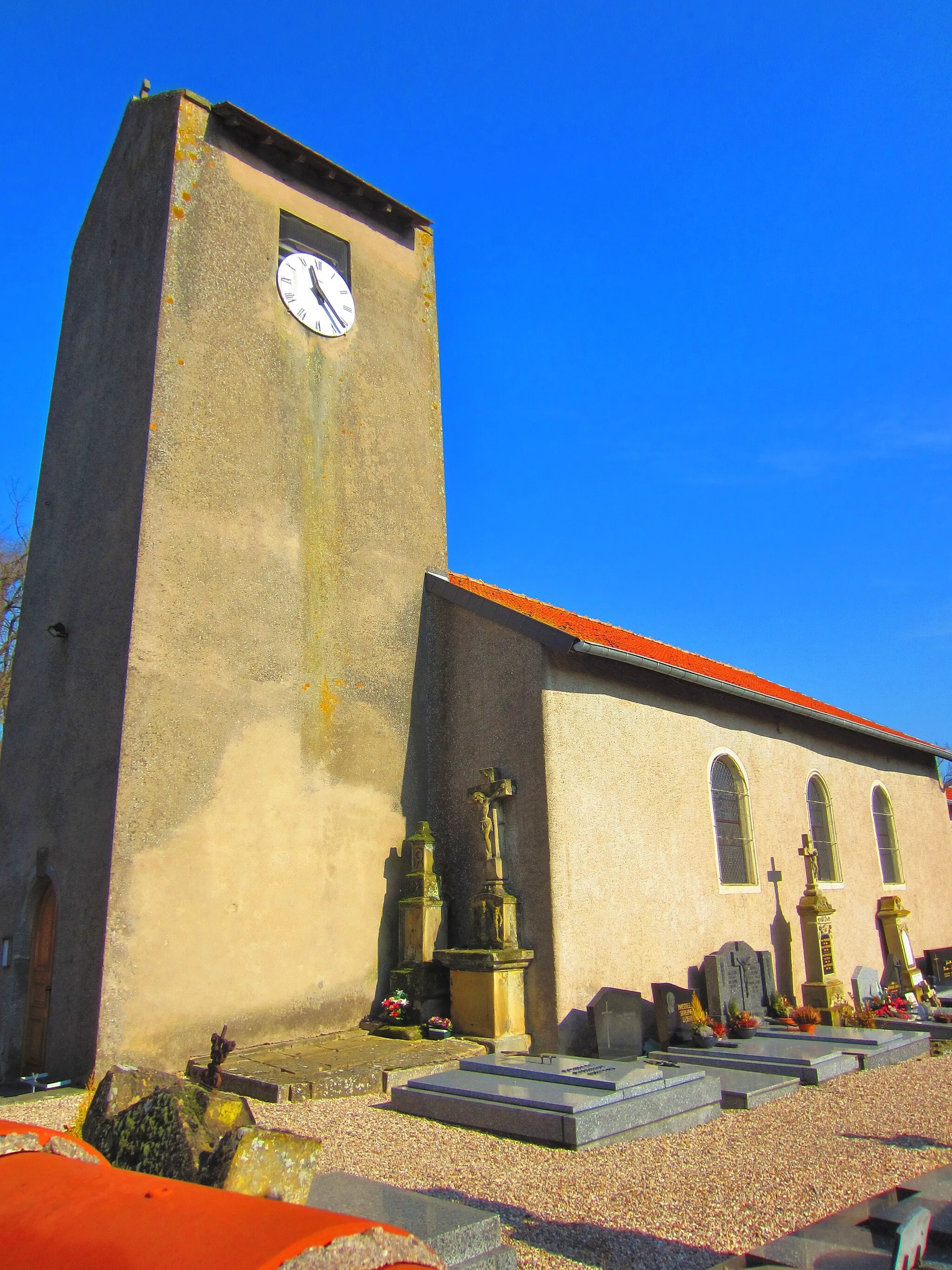 Photo showing: Fouligny church