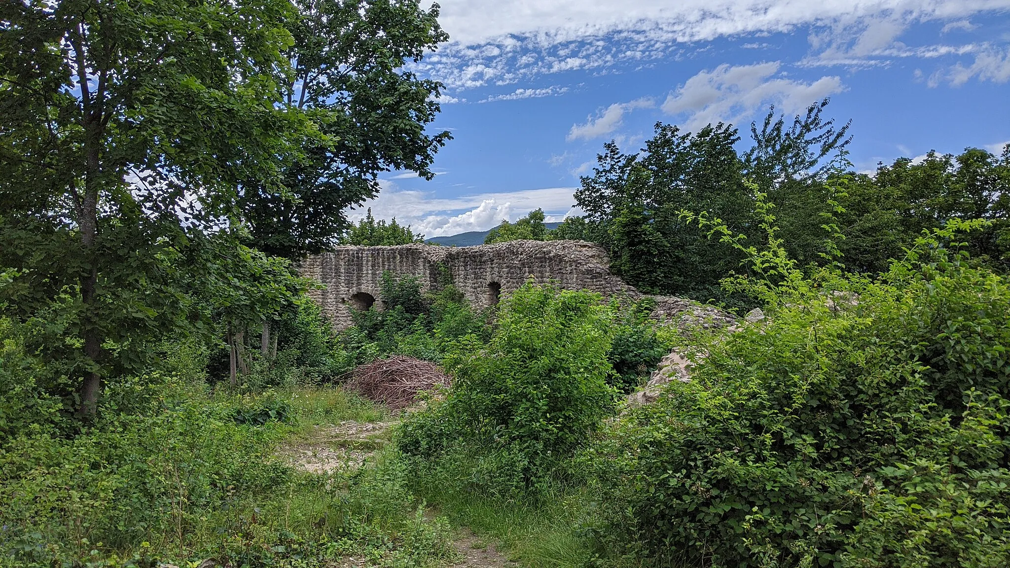 Photo showing: The Château du Pflixbourg near Turkheim, Alsace, France