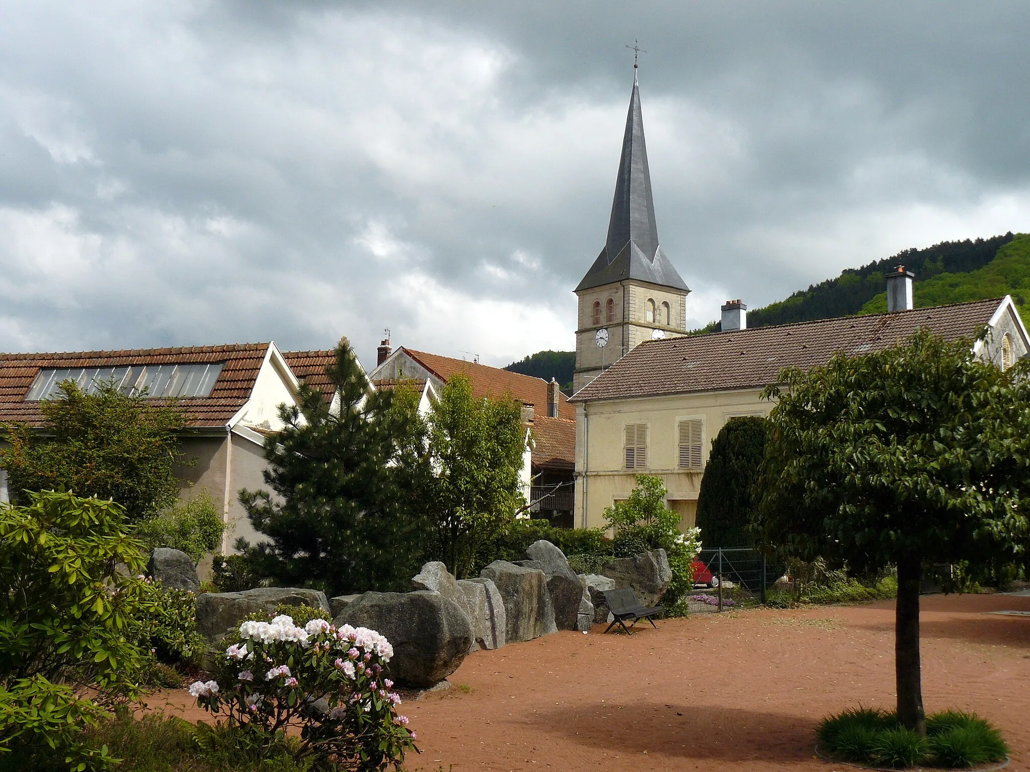 Photo showing: Le Val-d'Ajol : l'église (Vosges, France)