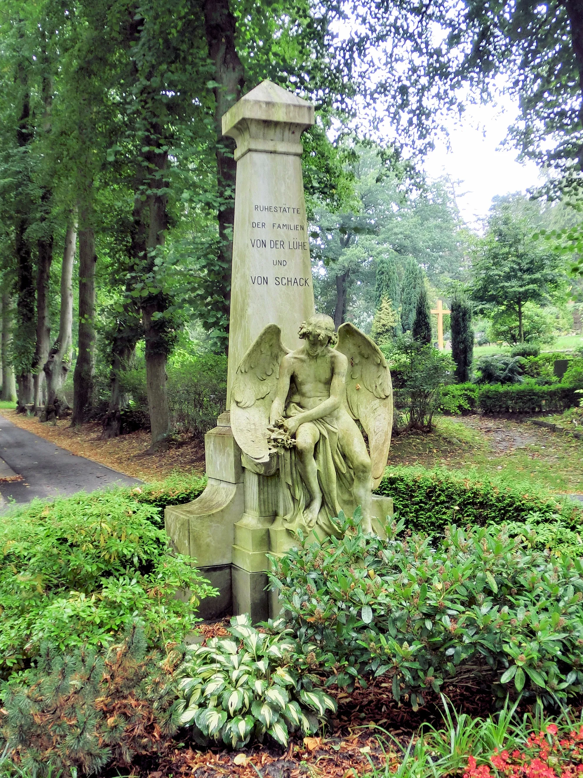 Photo showing: Bad Doberan, Friedhof, Grab von Lühe und von Schack, Baudenkmal