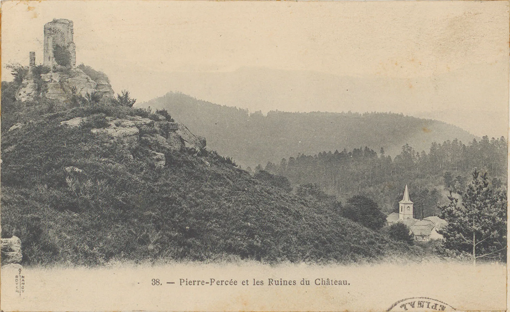 Photo showing: Carte postale n°38