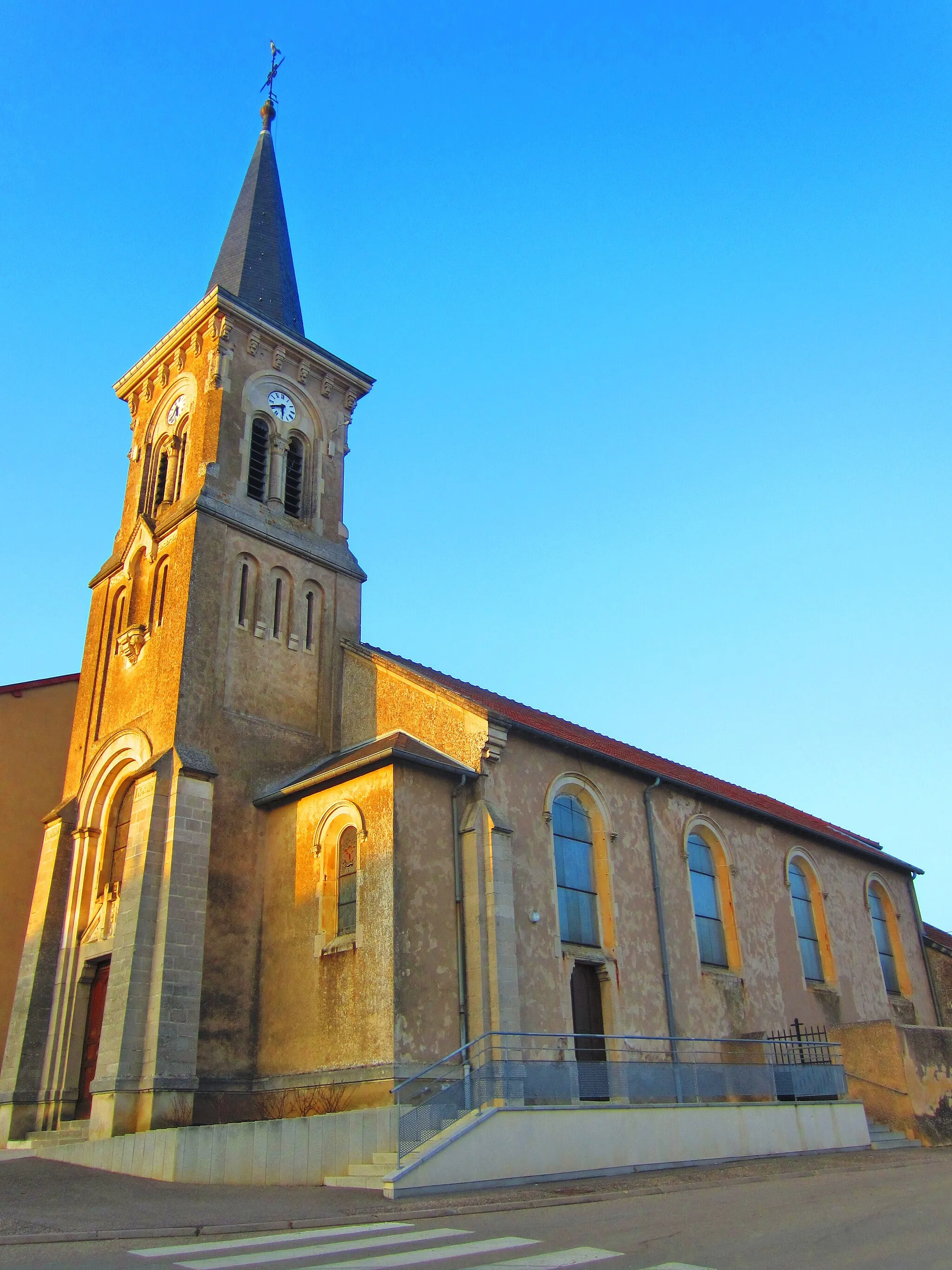 Photo showing: Bouxieres Froidmont church