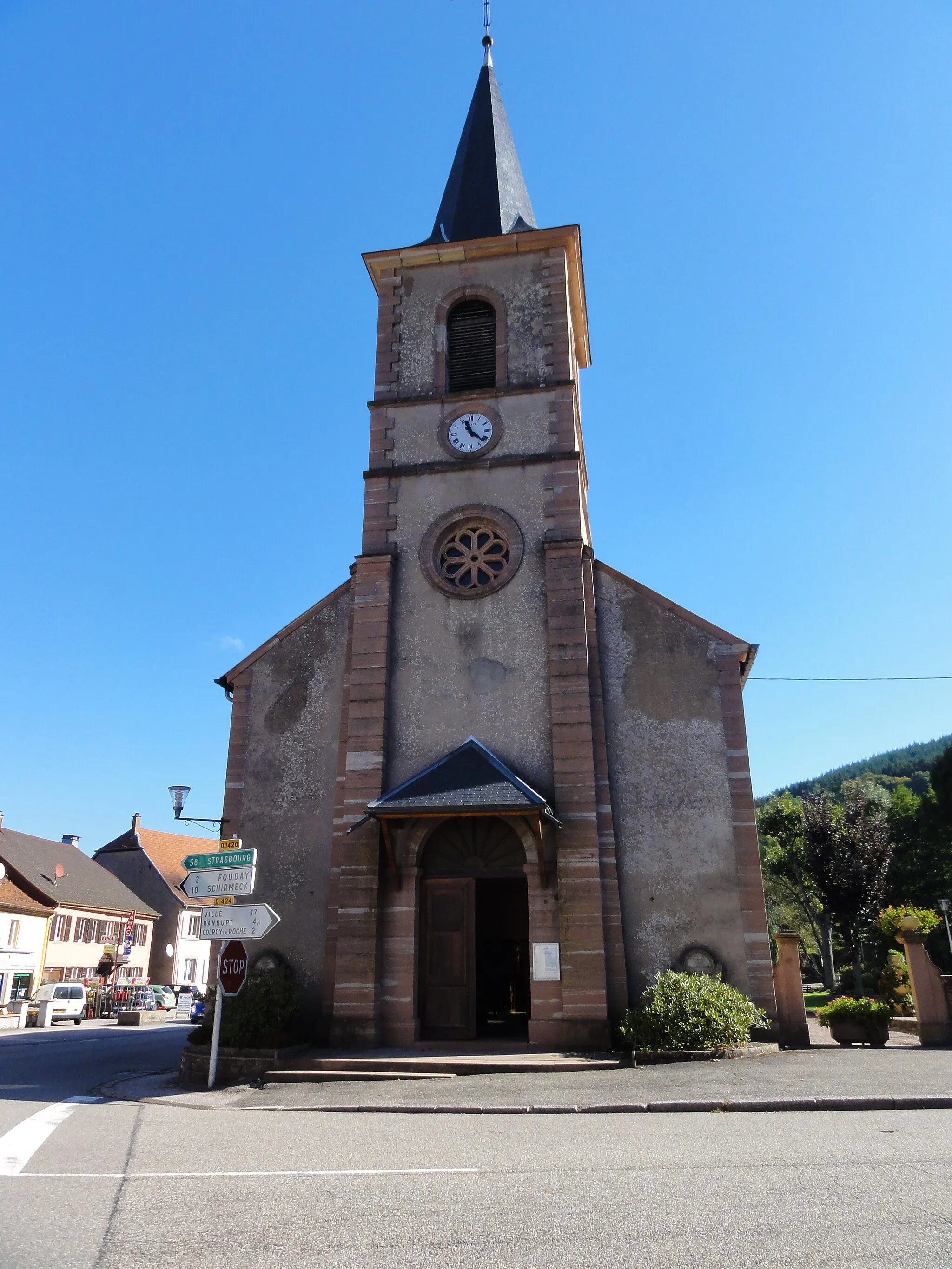 Photo showing: Alsace, Bas-Rhin, Saint-Blaise-la-Roche, Église Saint-Blaise (IA67013044).