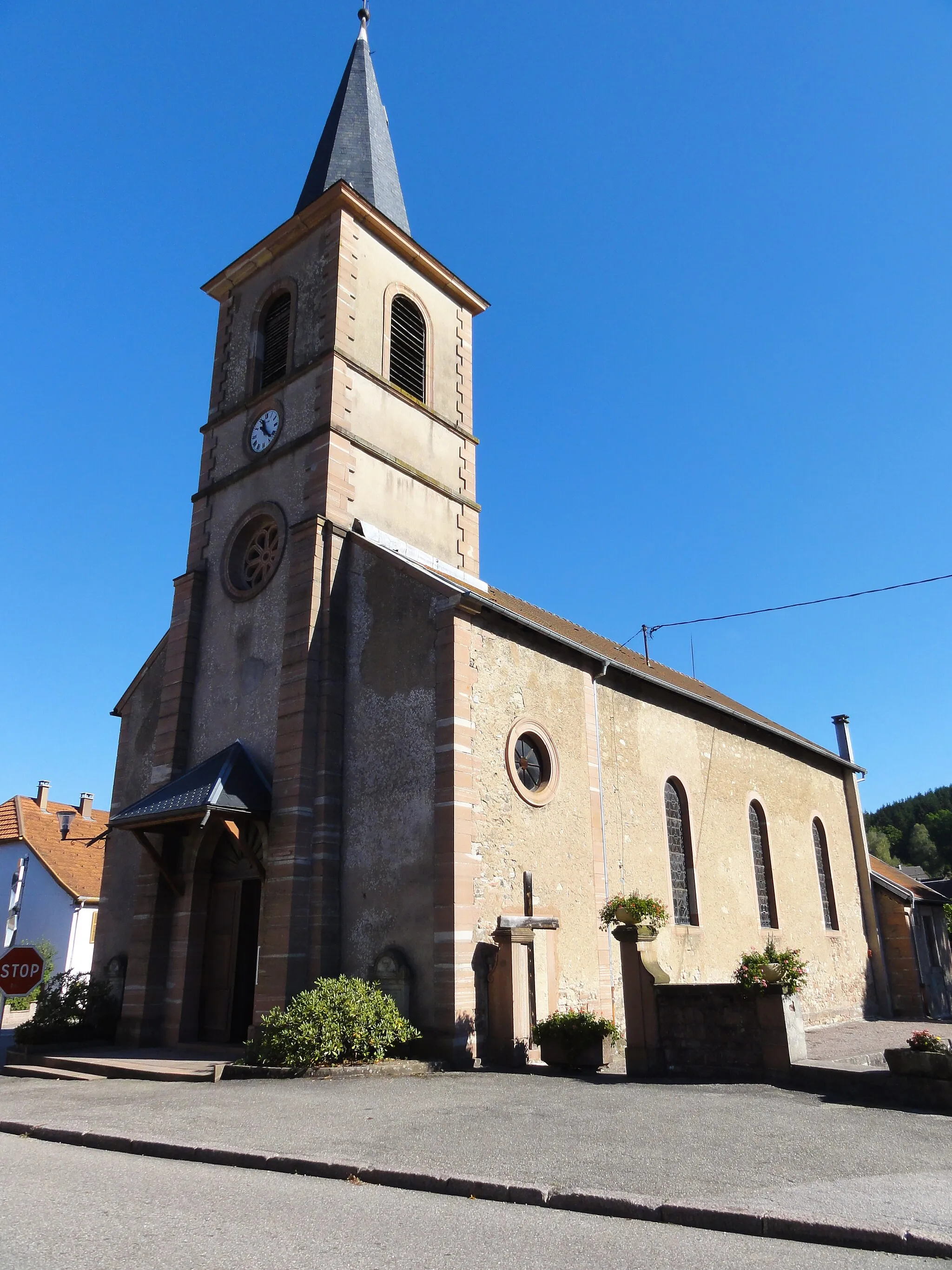 Photo showing: Alsace, Bas-Rhin, Saint-Blaise-la-Roche, Église Saint-Blaise (IA67013044).