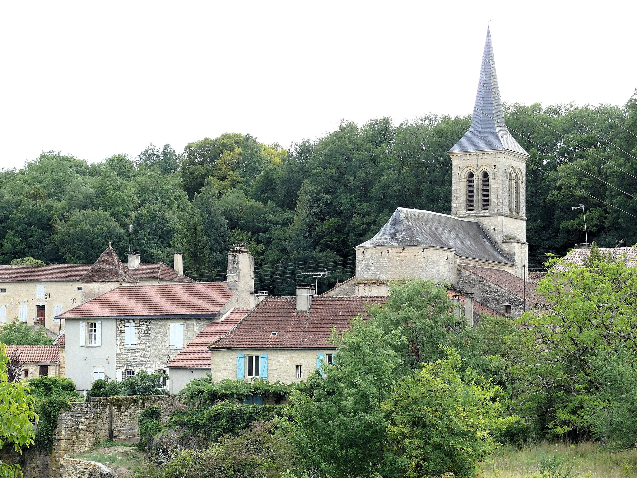 Photo showing: Pontcirq - Vue d'ensemble