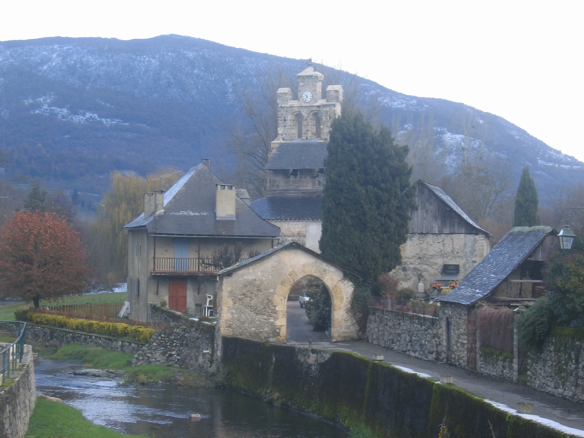 Photo showing: Village d'Audressein dans l'Ariège.