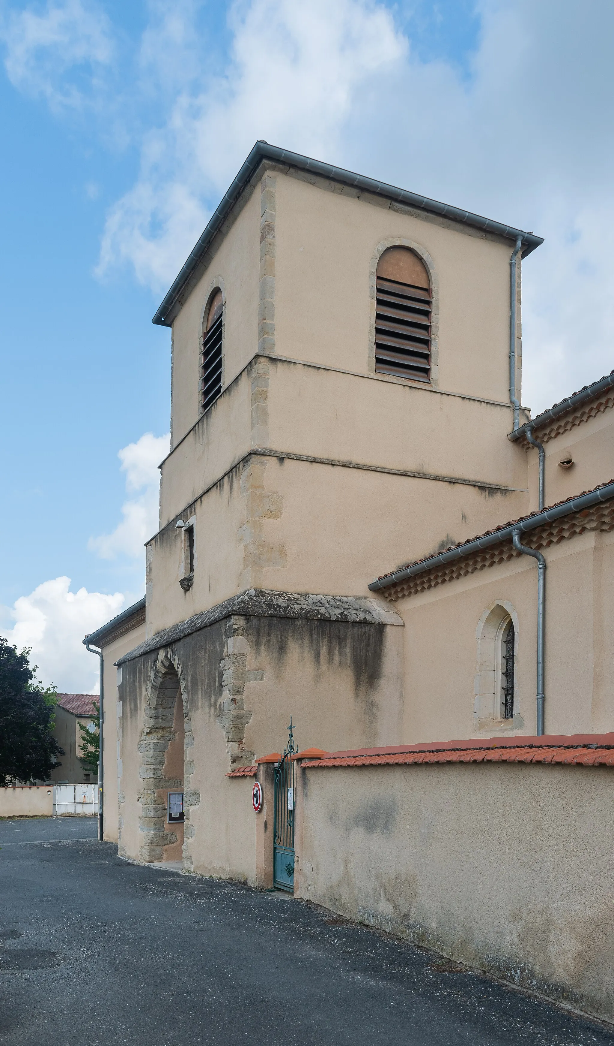 Photo showing: Saint Michel church in Sémalens, Tarn, France