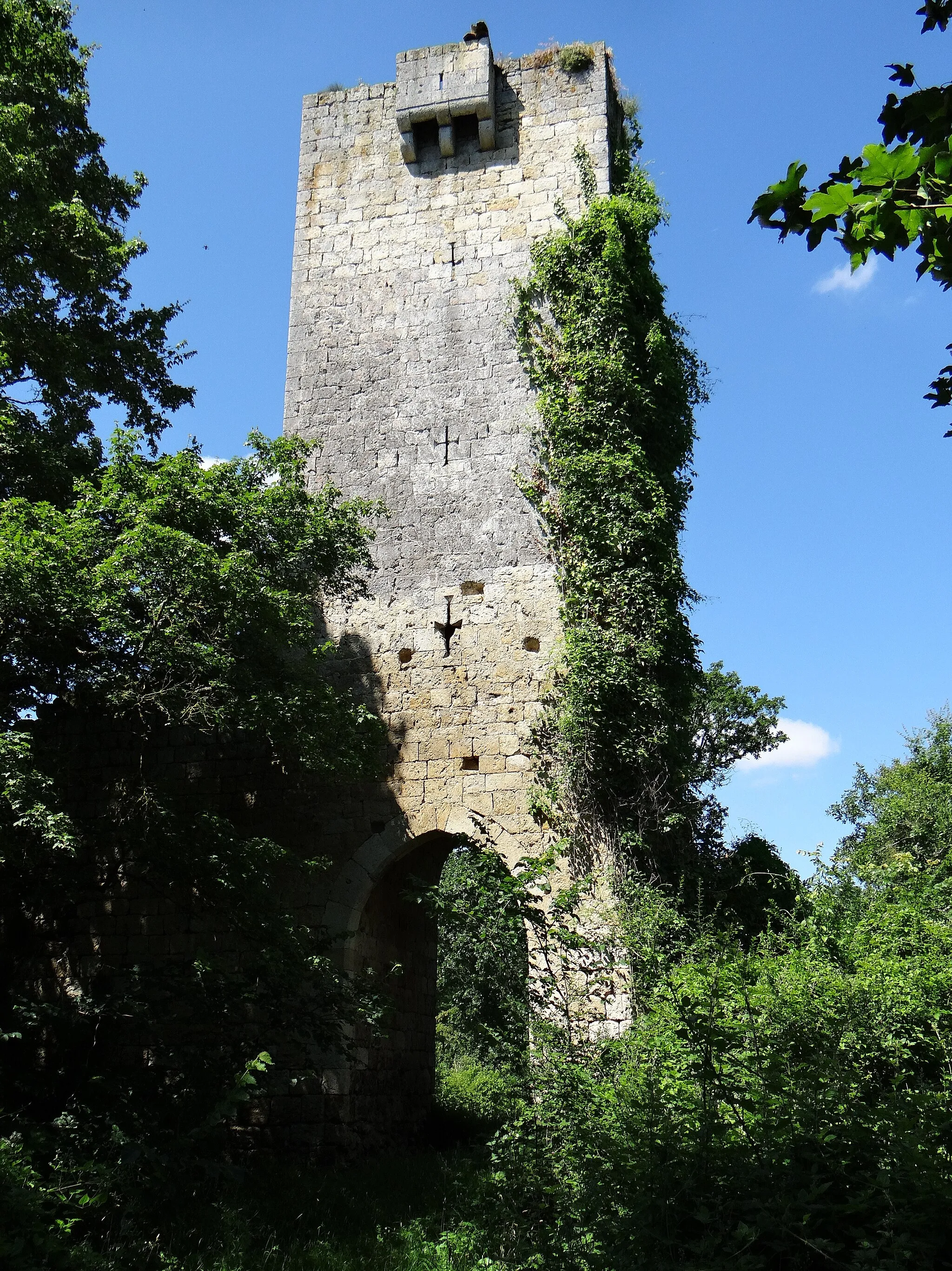 Photo showing: Larroque-sur-Losse - Tour de Luzan