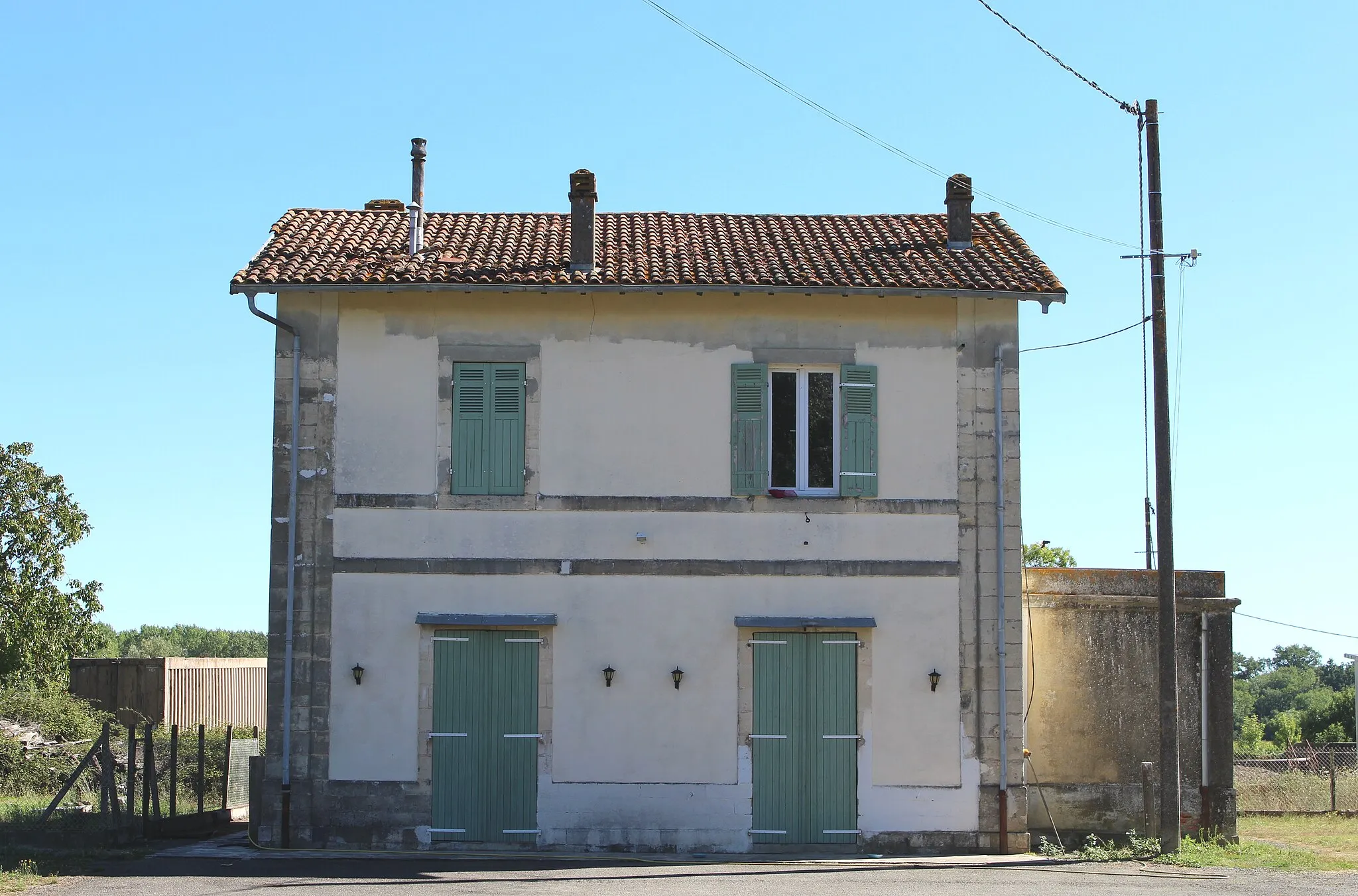 Photo showing: Gare de Caussade-Rivière (Hautes-Pyrénées)