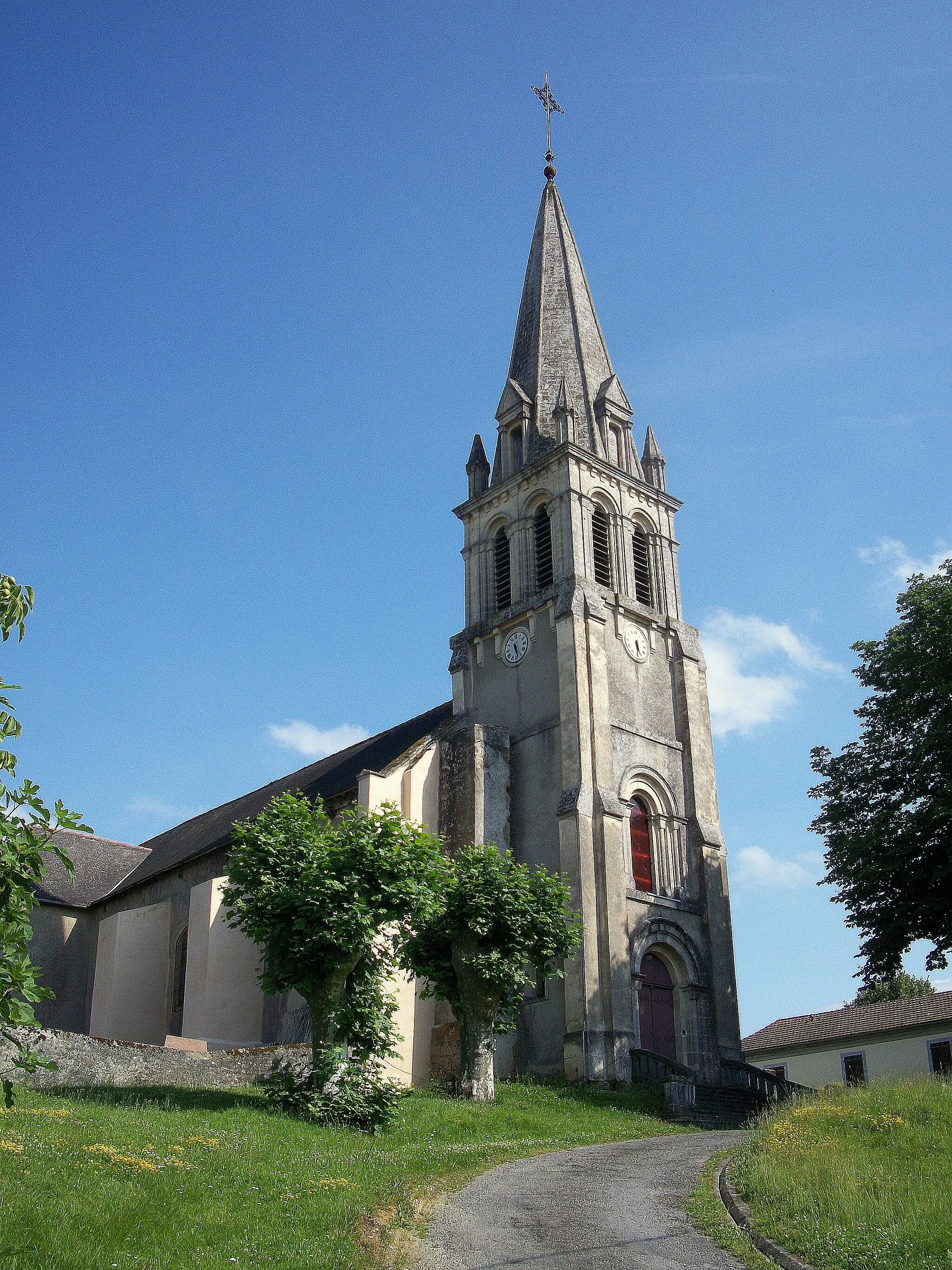 Photo showing: Église d'Orleix, Hautes-Pyrénées, France