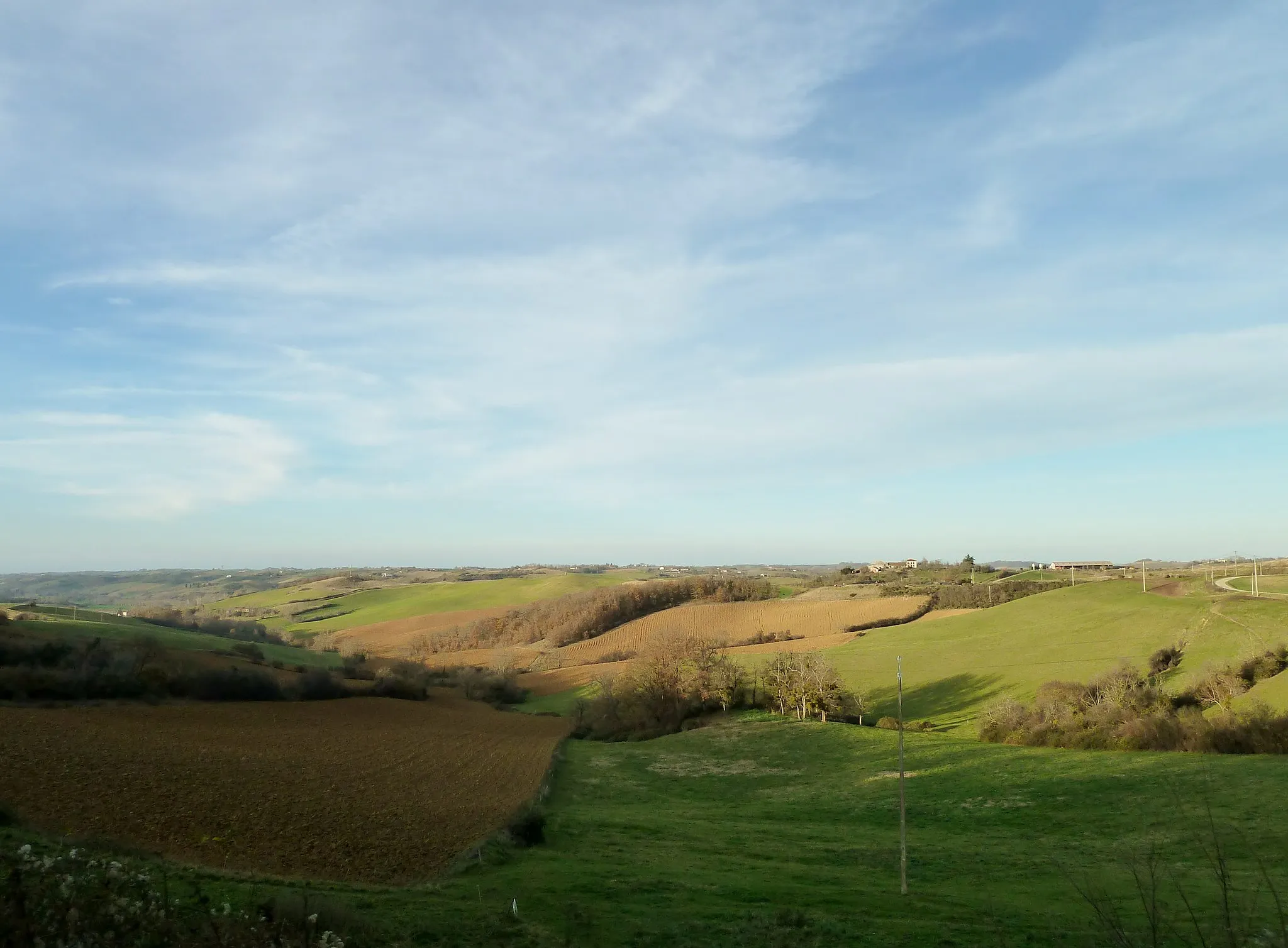 Photo showing: Paysage depuis Lescousse