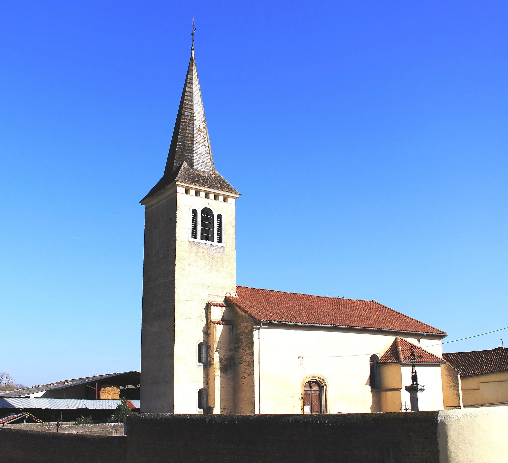 Photo showing: Église Saint-Germé de Laméac (Hautes-Pyrénées)