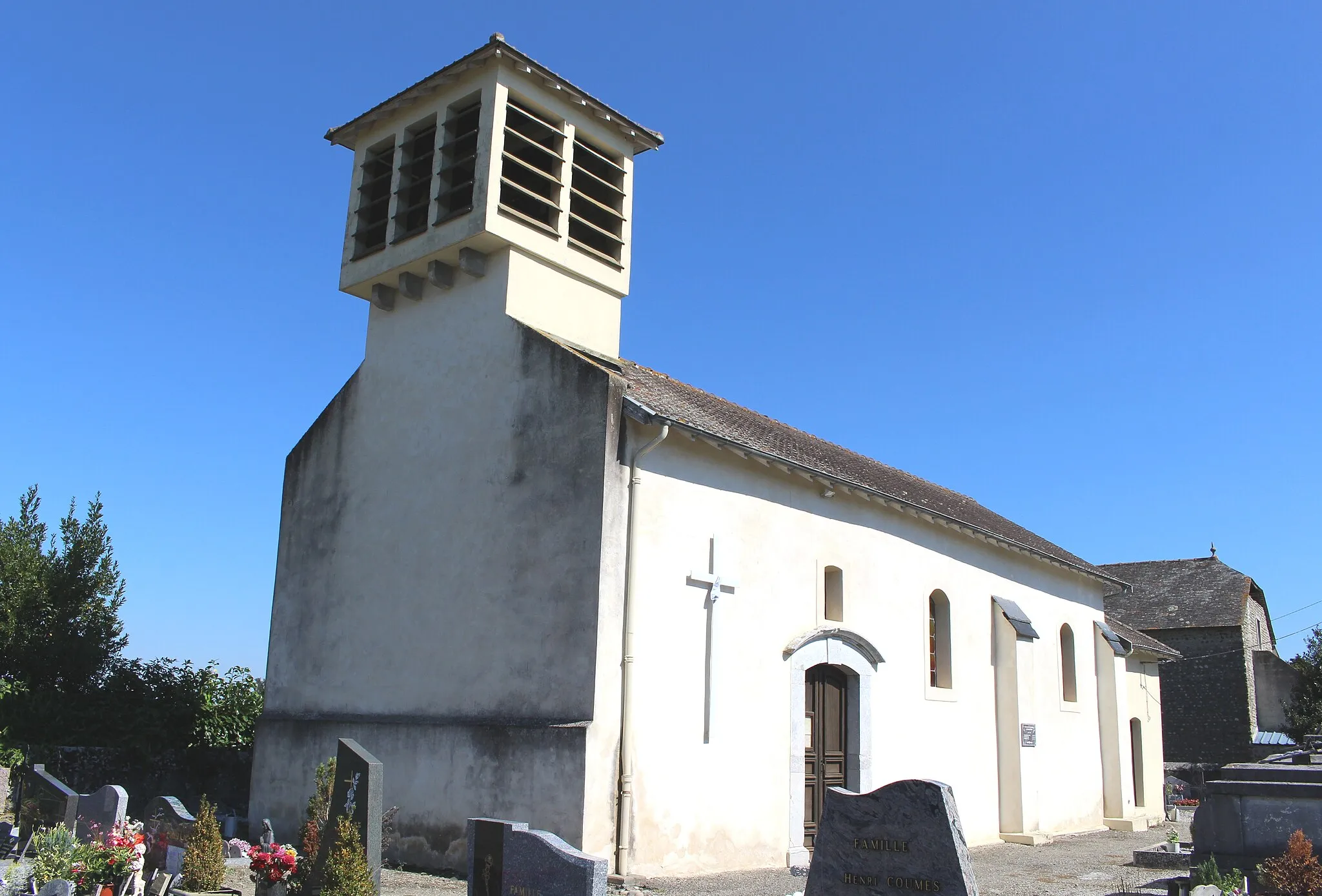 Photo showing: Église Saint-Orens d'Ugnouas (Hautes-Pyrénées)