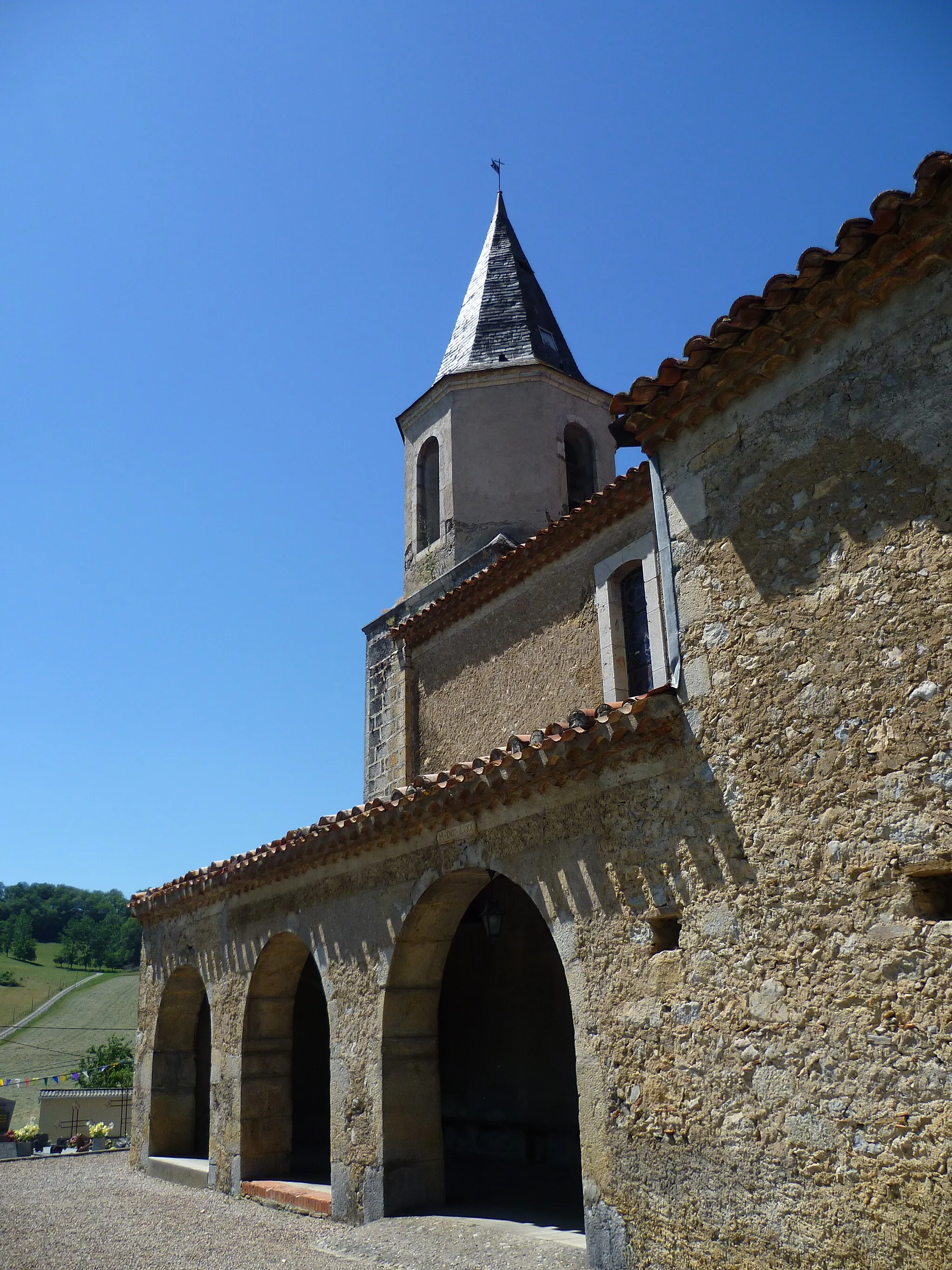 Photo showing: Église de Montesquieu-Avantès (Ariège, France).