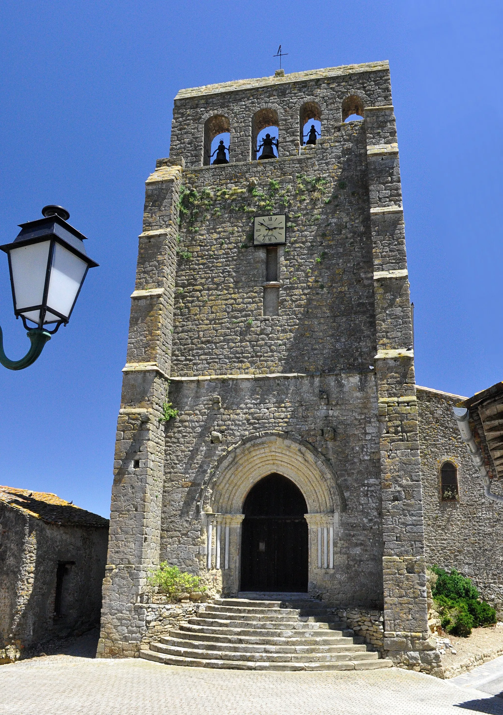 Photo showing: église Daint Jean-Baptiste de Lapenne (Ariège)