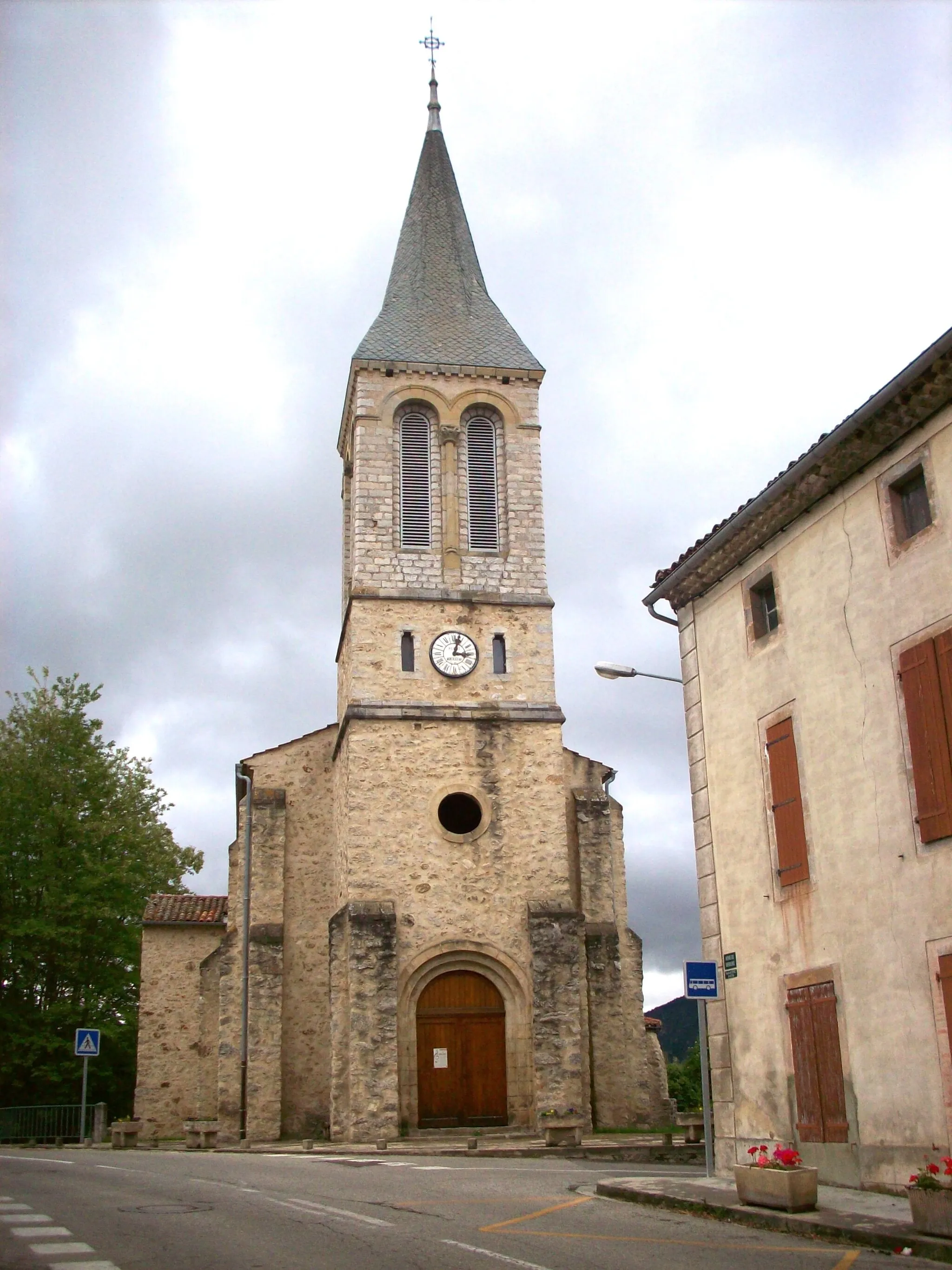 Photo showing: Église Notre-Dame-de-l'Assomption de Prayols (Ariège, France).
