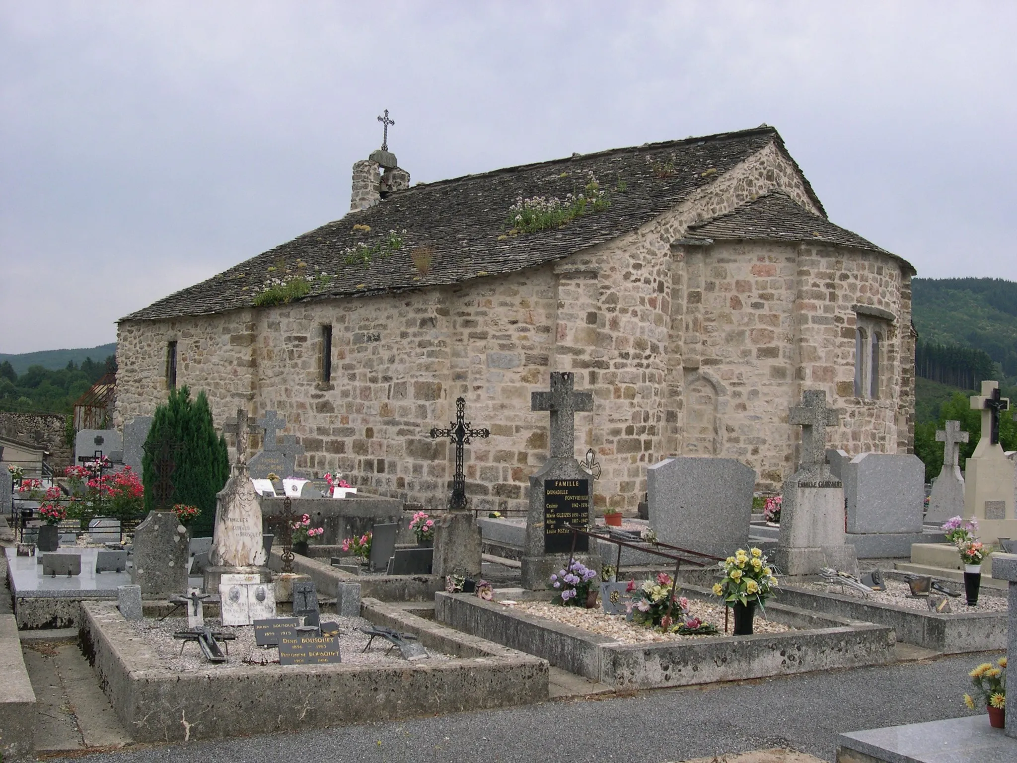 Photo showing: La Salvetat-sur-Agout (Hérault) - Chapelle romane St-Étienne de Cavall.