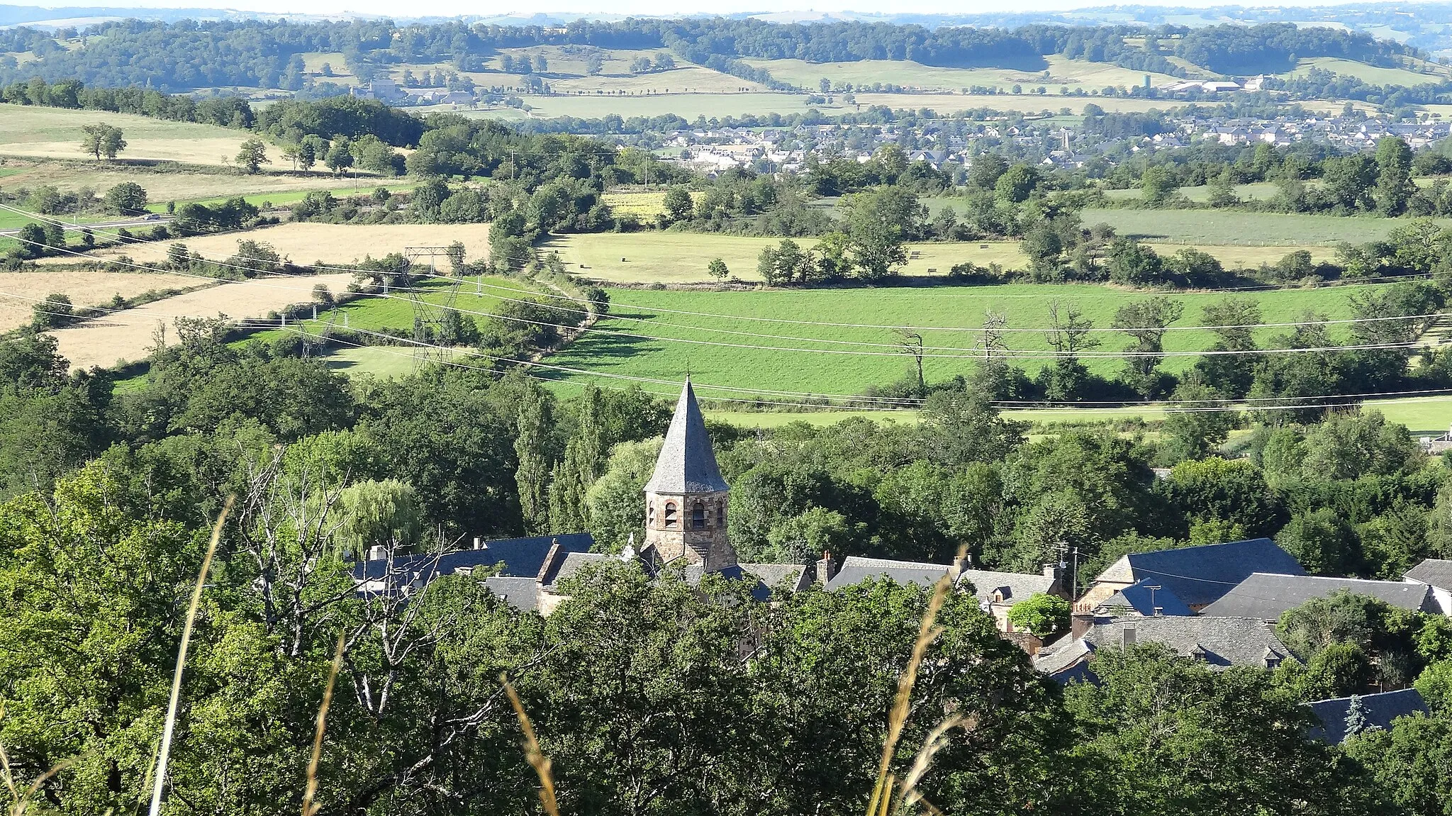 Photo showing: Bozouls (Aveyron, France), église Ste Fauste d'Aboul (Inscrite M.H.1987)