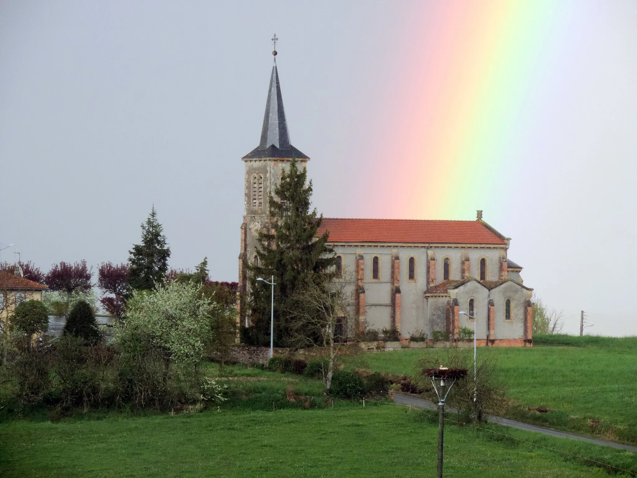 Photo showing: L'église de Liéoux (Haute-Garonne, France).