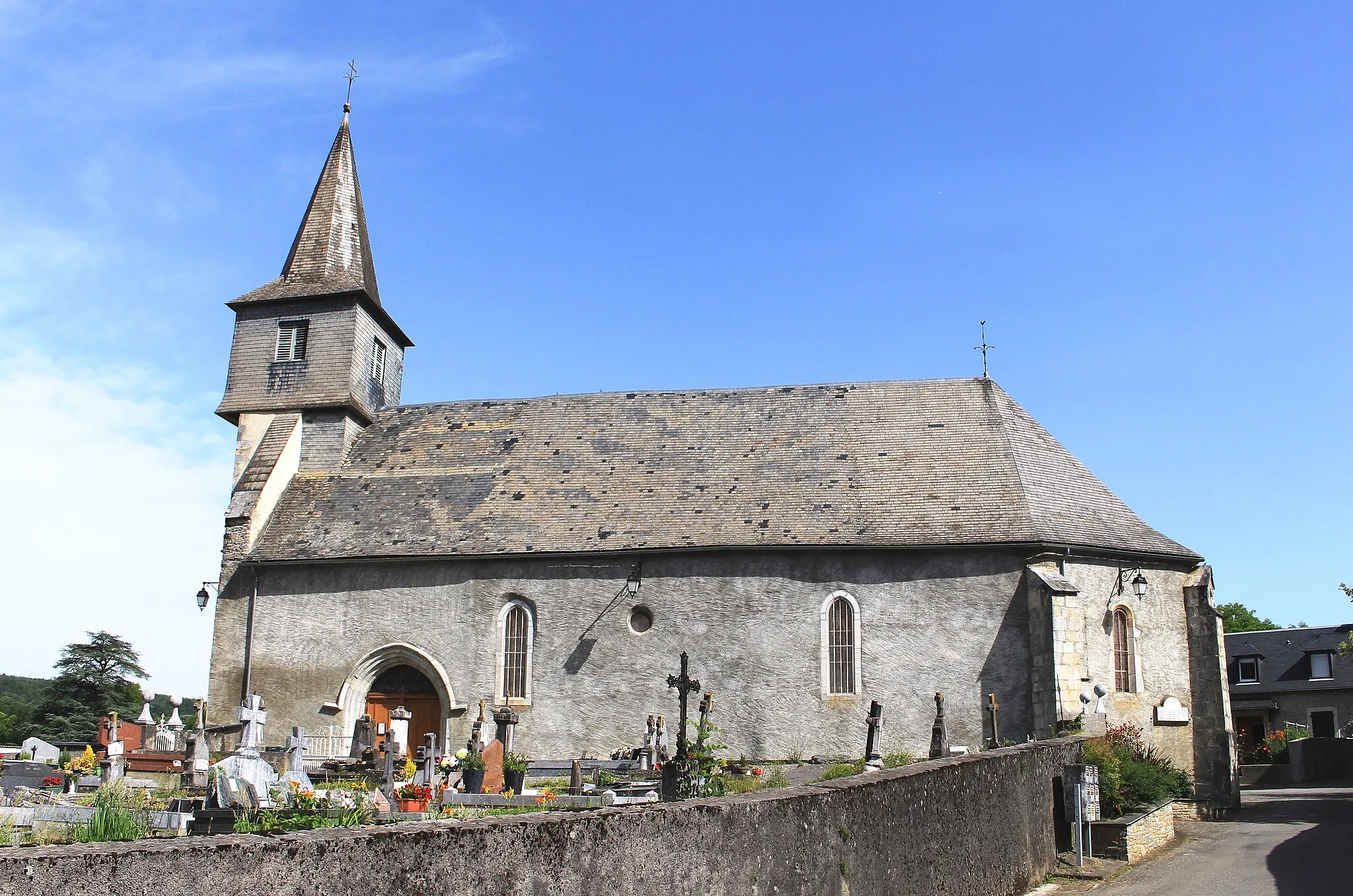 Photo showing: Église Saint-Blaise de Bazus-Neste (Hautes-Pyrénées)