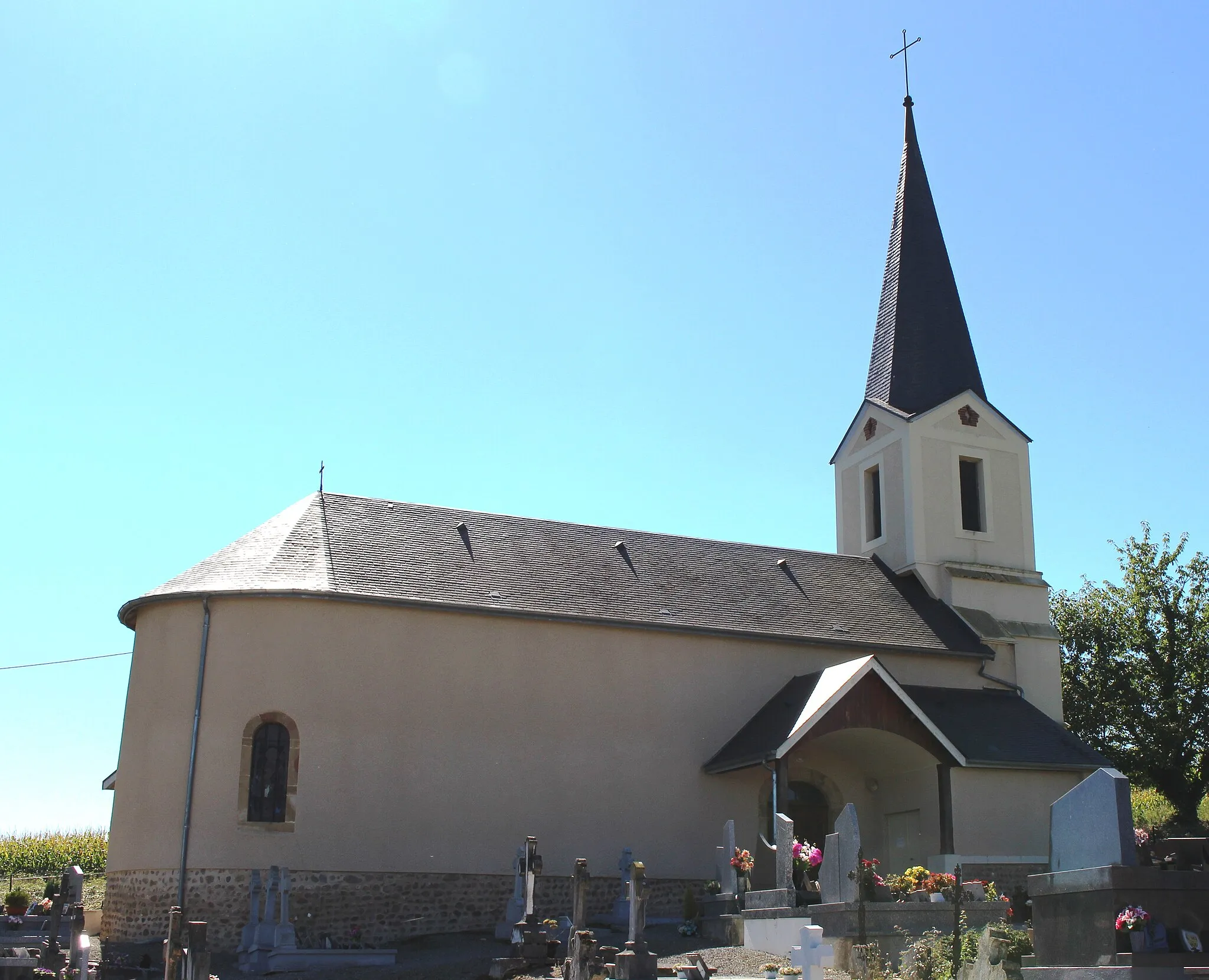 Photo showing: Église de l'Assomption de Bugard (Hautes-Pyrénées)