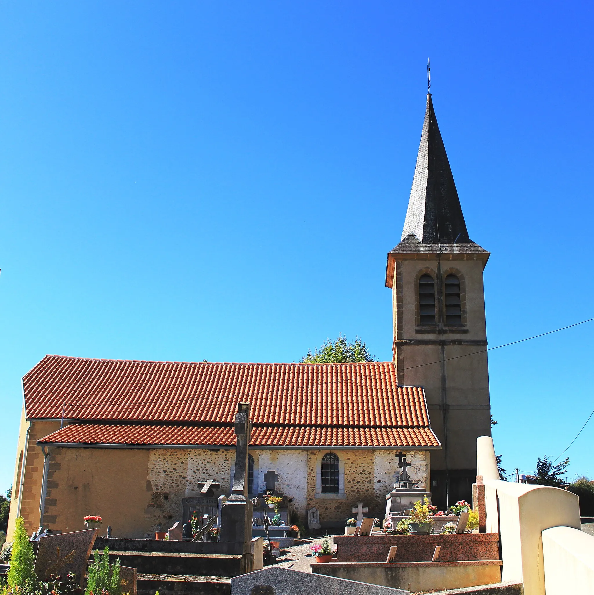 Photo showing: Église Saint-Martin de Tajan (Hautes-Pyrénées)