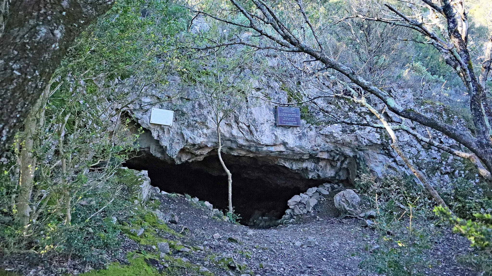 Photo showing: La grotte du maquis