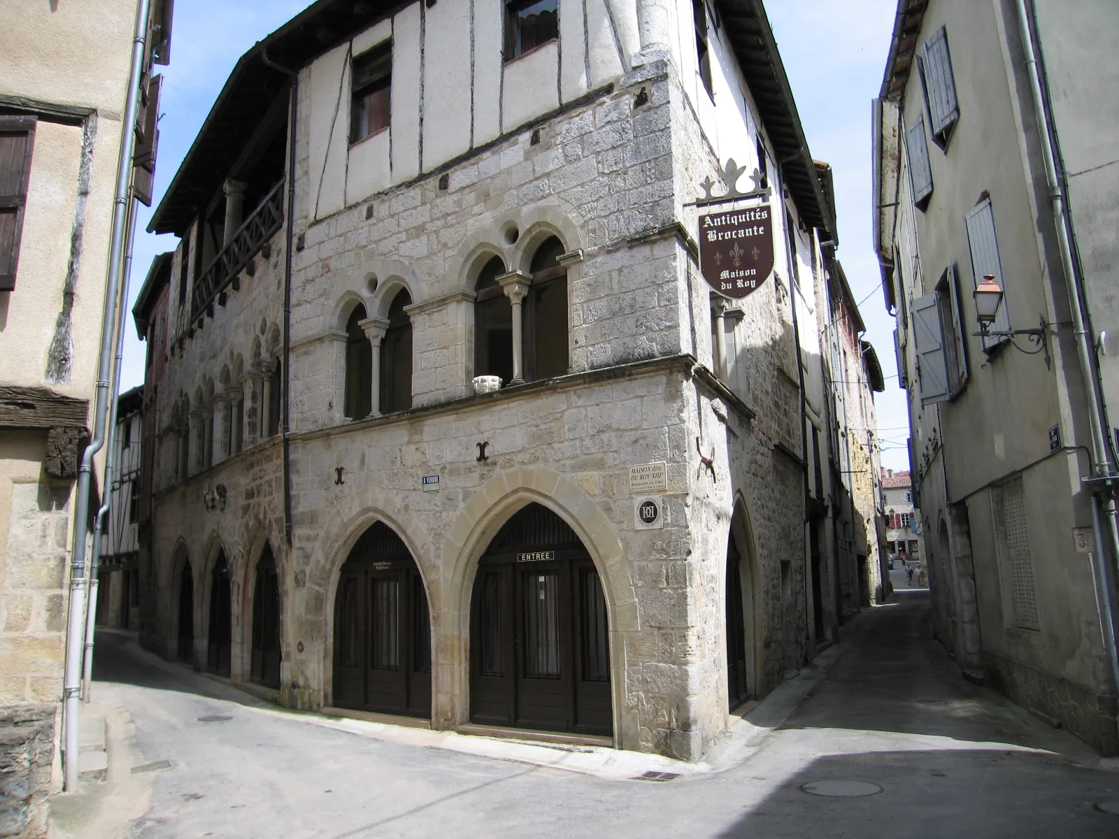 Photo showing: King's House (13th Century), In Saint-Antonin-Noble-Val, Tarn-et-Garonne, France