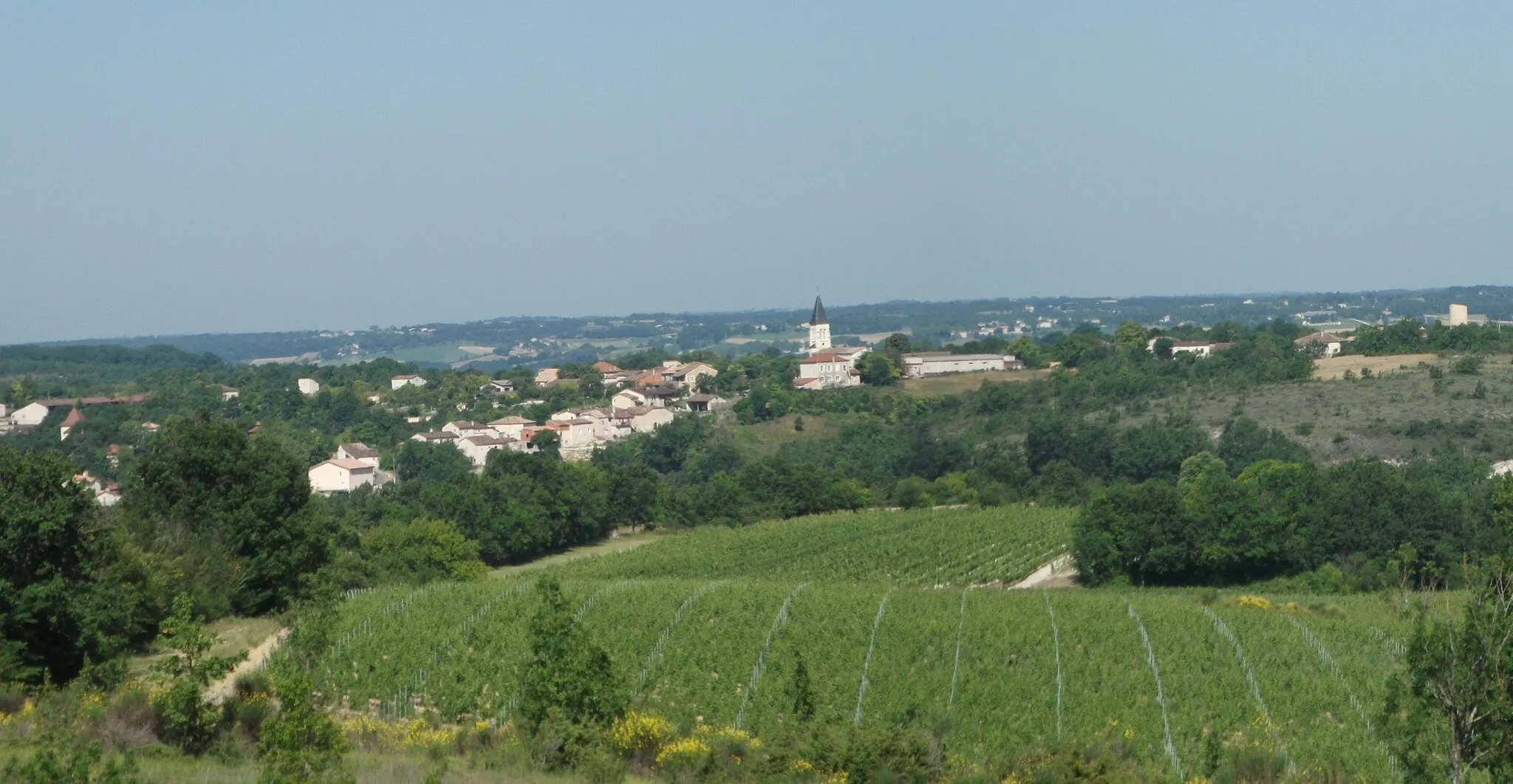 Photo showing: Vue panoramique de Belfort du Quercy