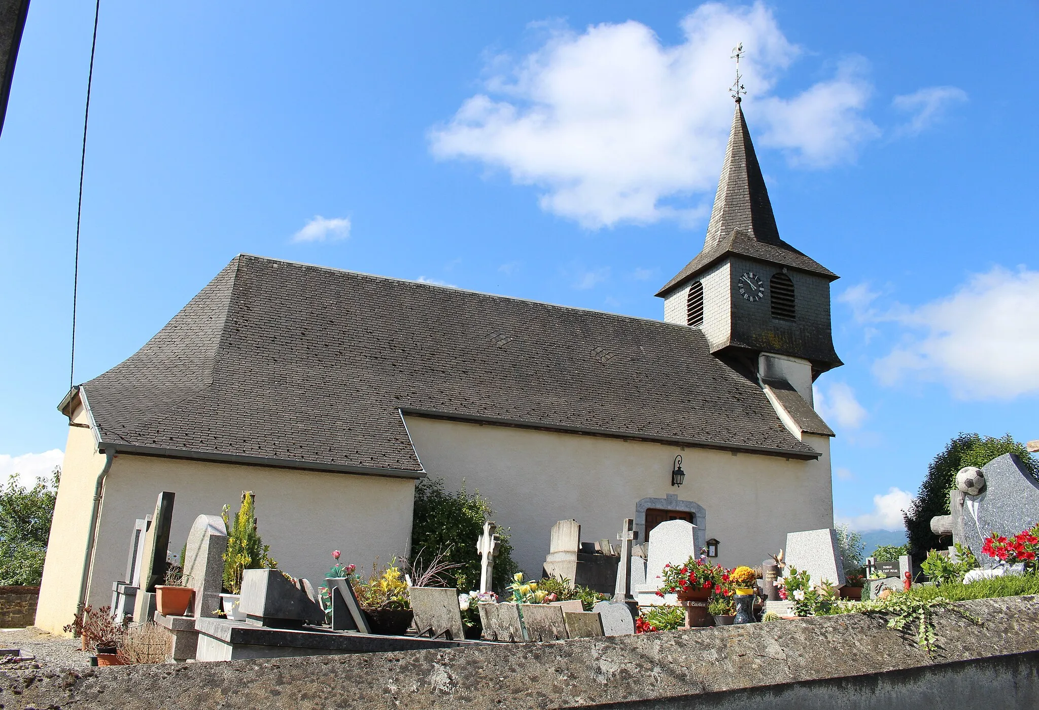 Photo showing: Église Saint-Etienne de Benqué (Hautes-Pyrénées)