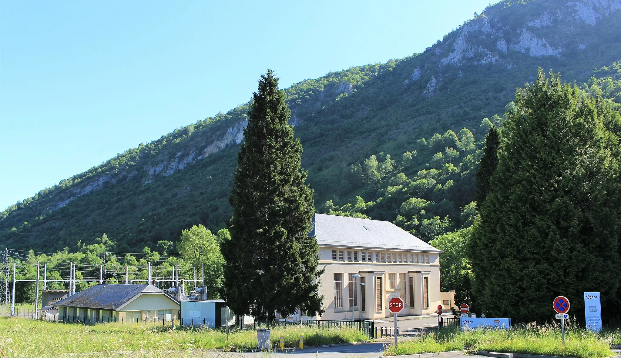 Photo showing: Centrale hydroélectrique de Beaudéan (Hautes-Pyrénées)