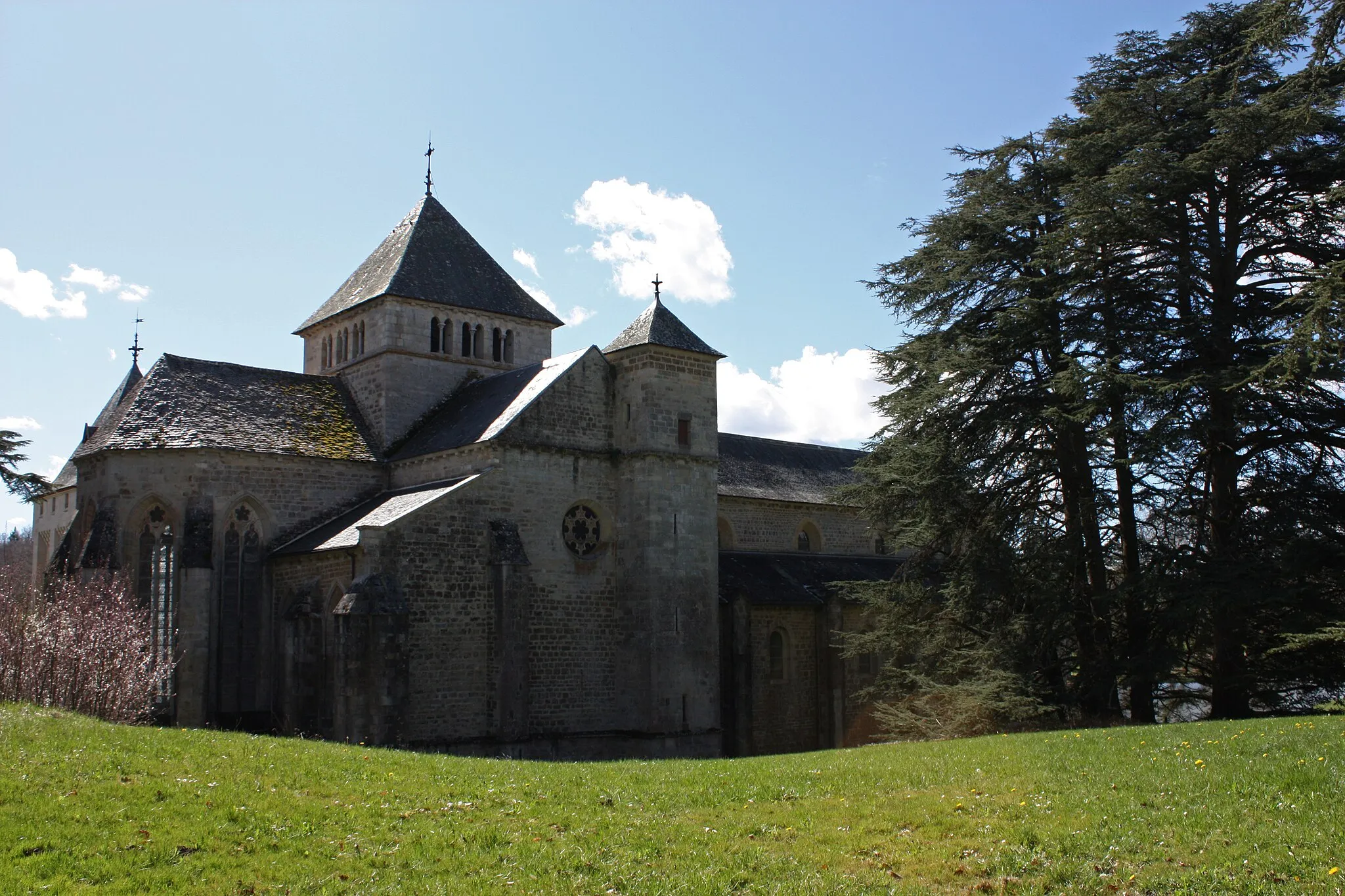 Photo showing: Loc-Dieu Abbey - North face (NNE).