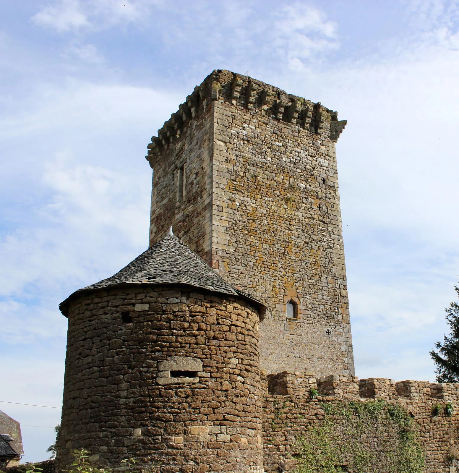 Photo showing: Château de Tholet (Aveyron)