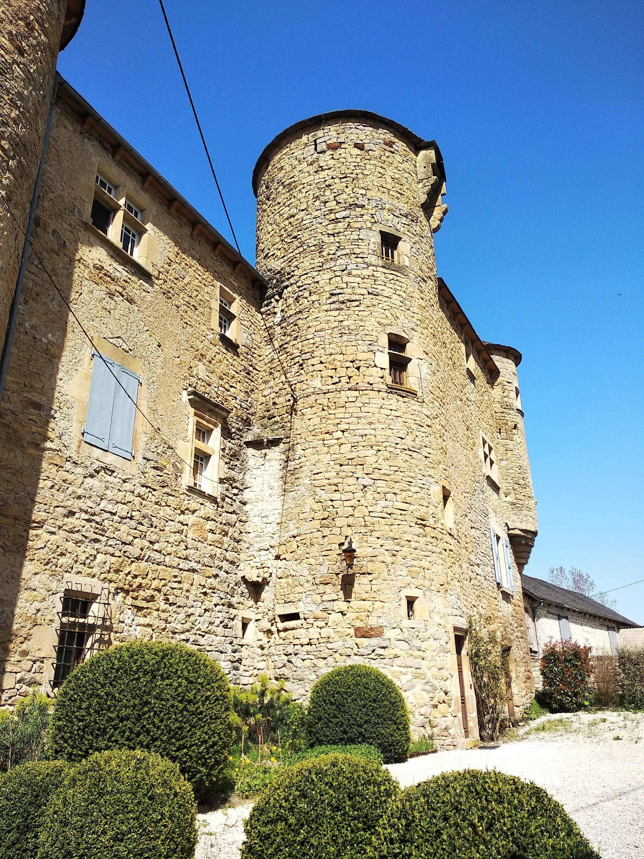 Photo showing: façade est du château