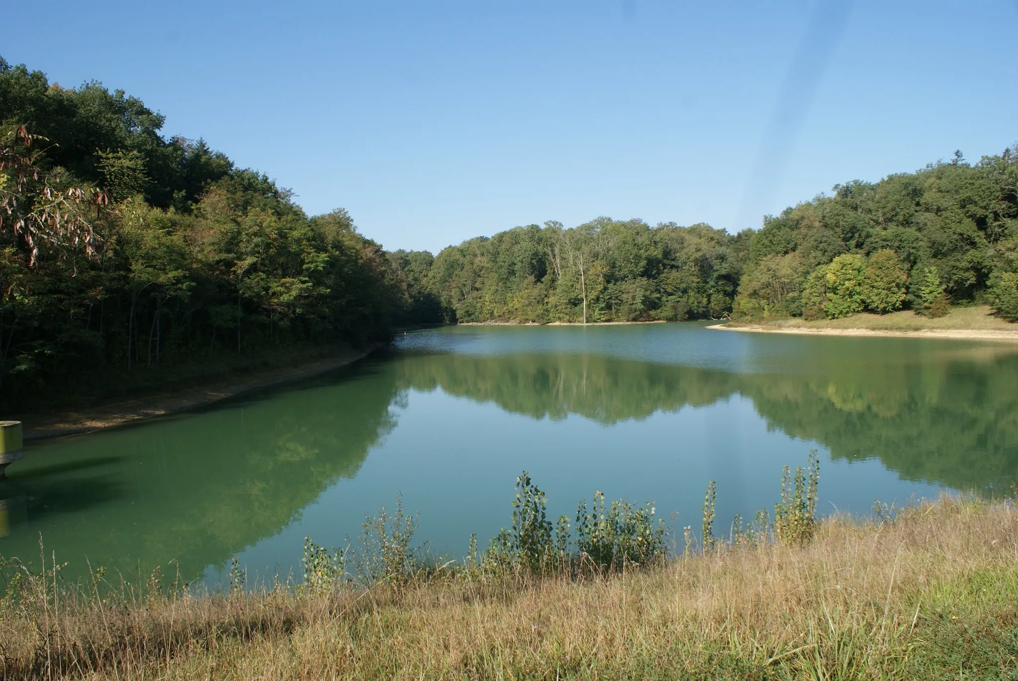 Photo showing: Stuwmeertje ten zuiden van Saint-Blancard