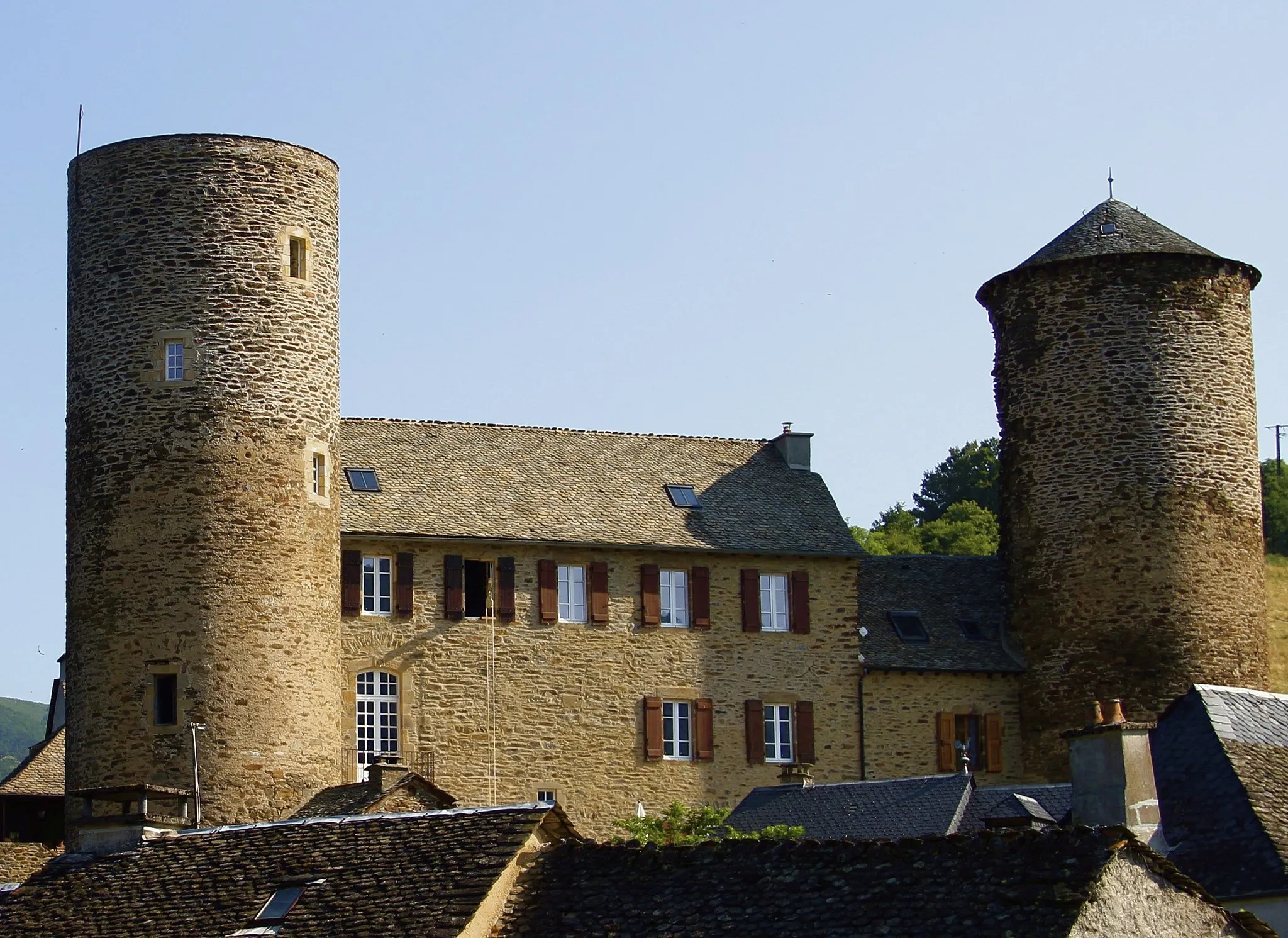 Photo showing: Château de Pomayrols- façade sud (Aveyron-France)