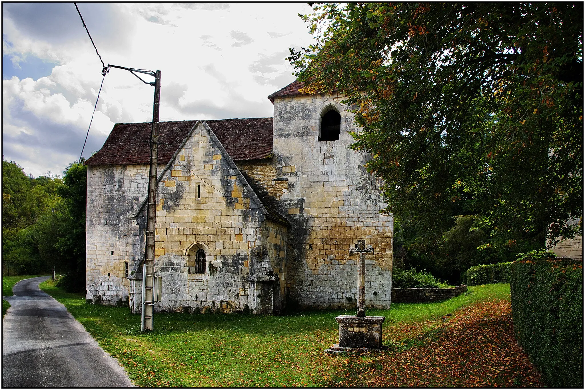 Photo showing: Église Saint-Loup d'Eybènes, Salignac-Eyvigues