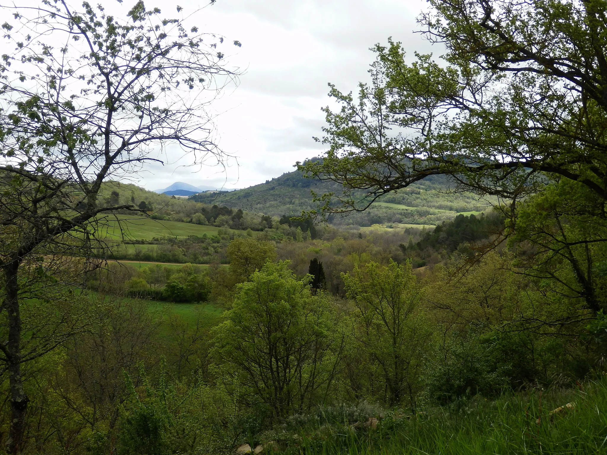 Photo showing: View from Bourigeole, Aude, France