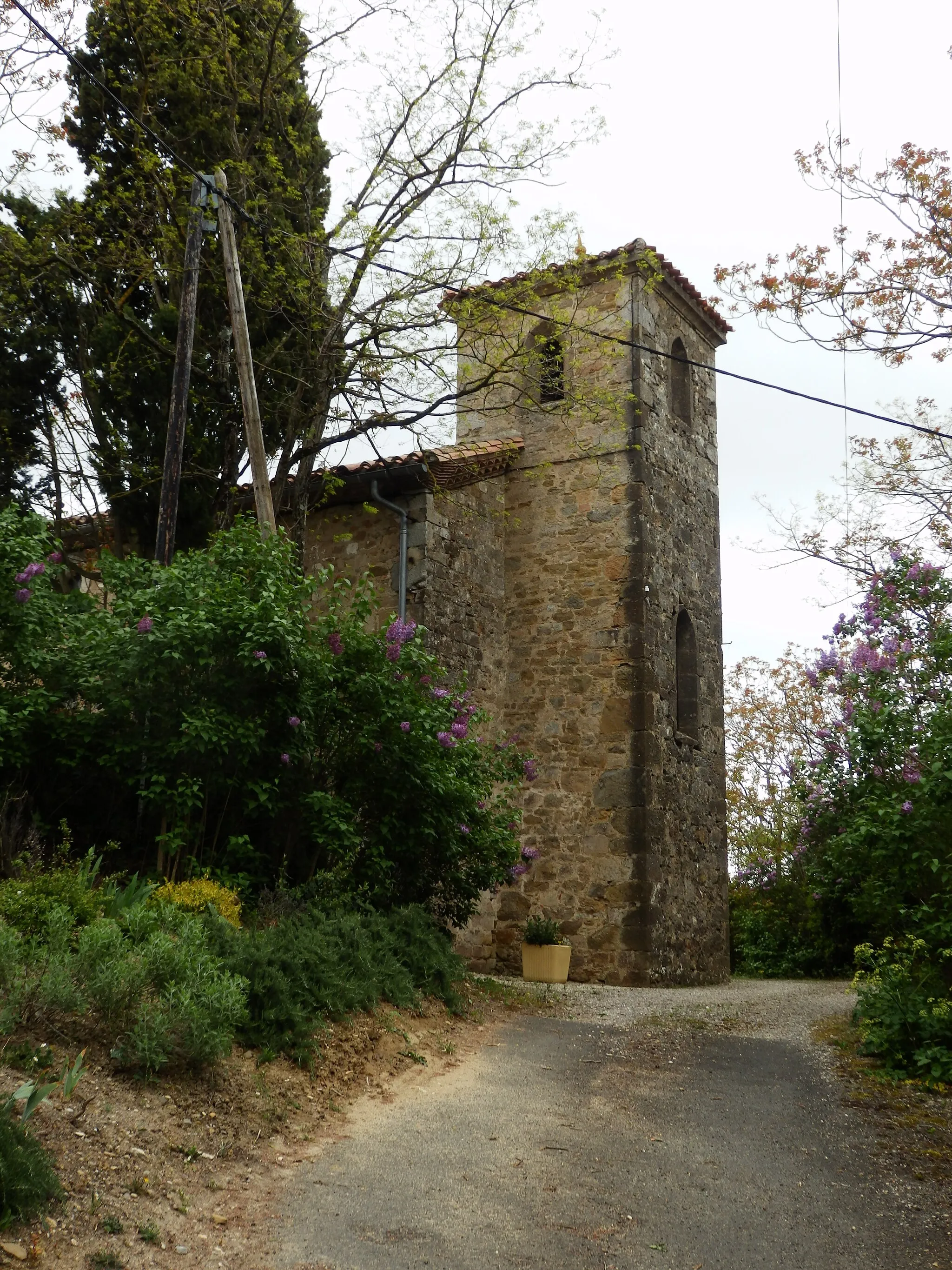 Photo showing: Church of La Bezole, Aude, France