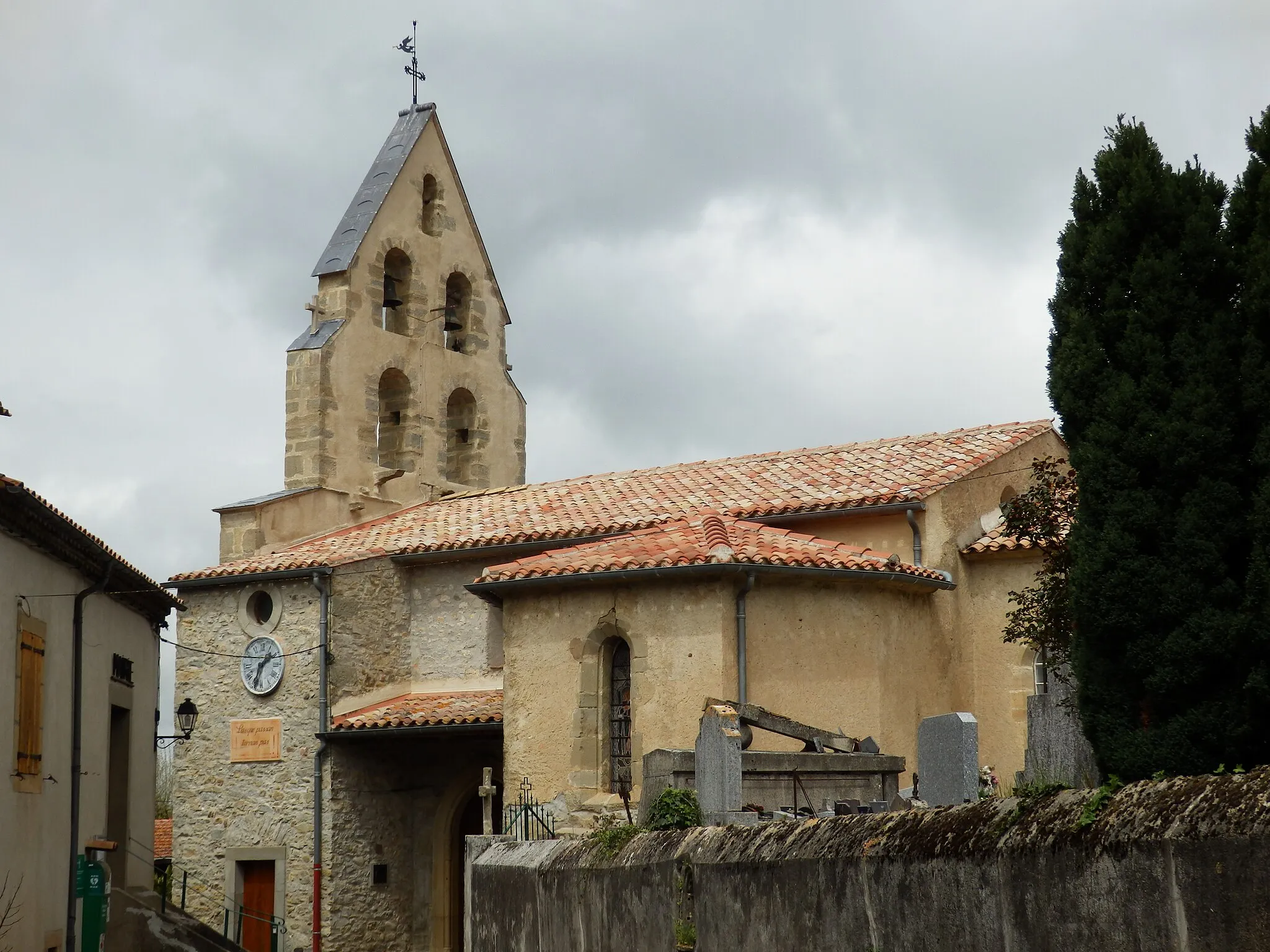 Photo showing: Bell Gable in Courtauly, Aude, France